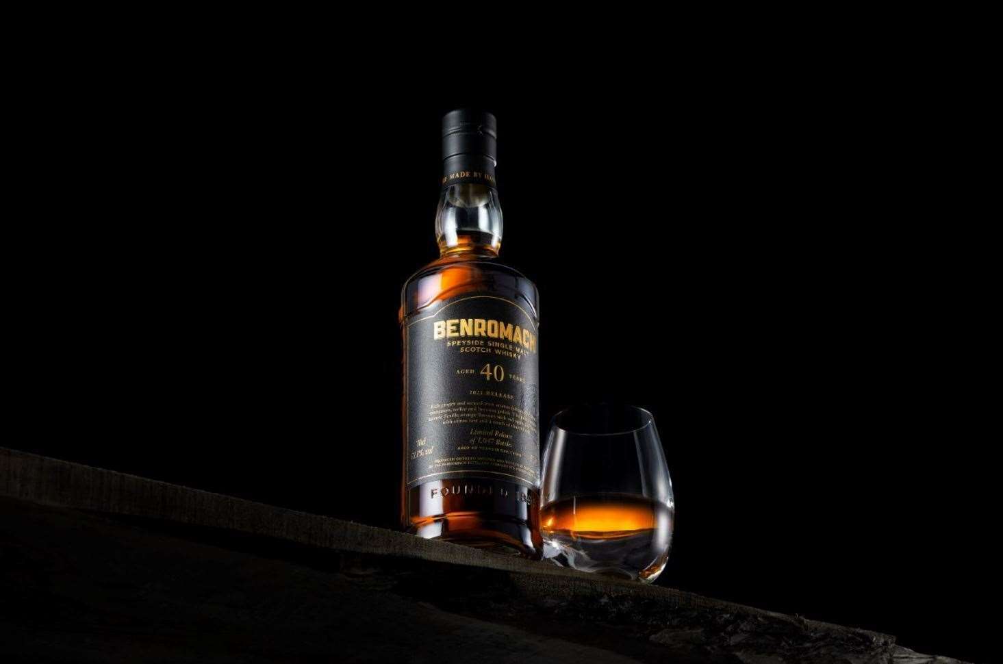 Benromach's 40 Year Old Single Malt has been named 'Best in Show' at the San Francisco World Spirits Competition.