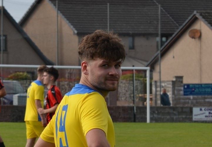 Jack MacArthur has been a stand-out for Lossie United this season. Photo: Lossie United Facebook