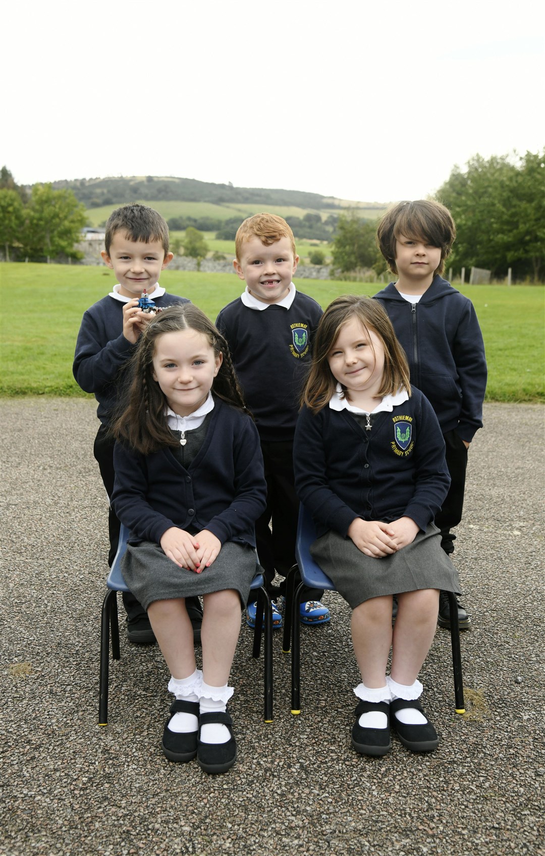 Rothiemay Primary School Primary One photo 2022..Northern Scot PR1 Supplement...Picture: Beth Taylor.