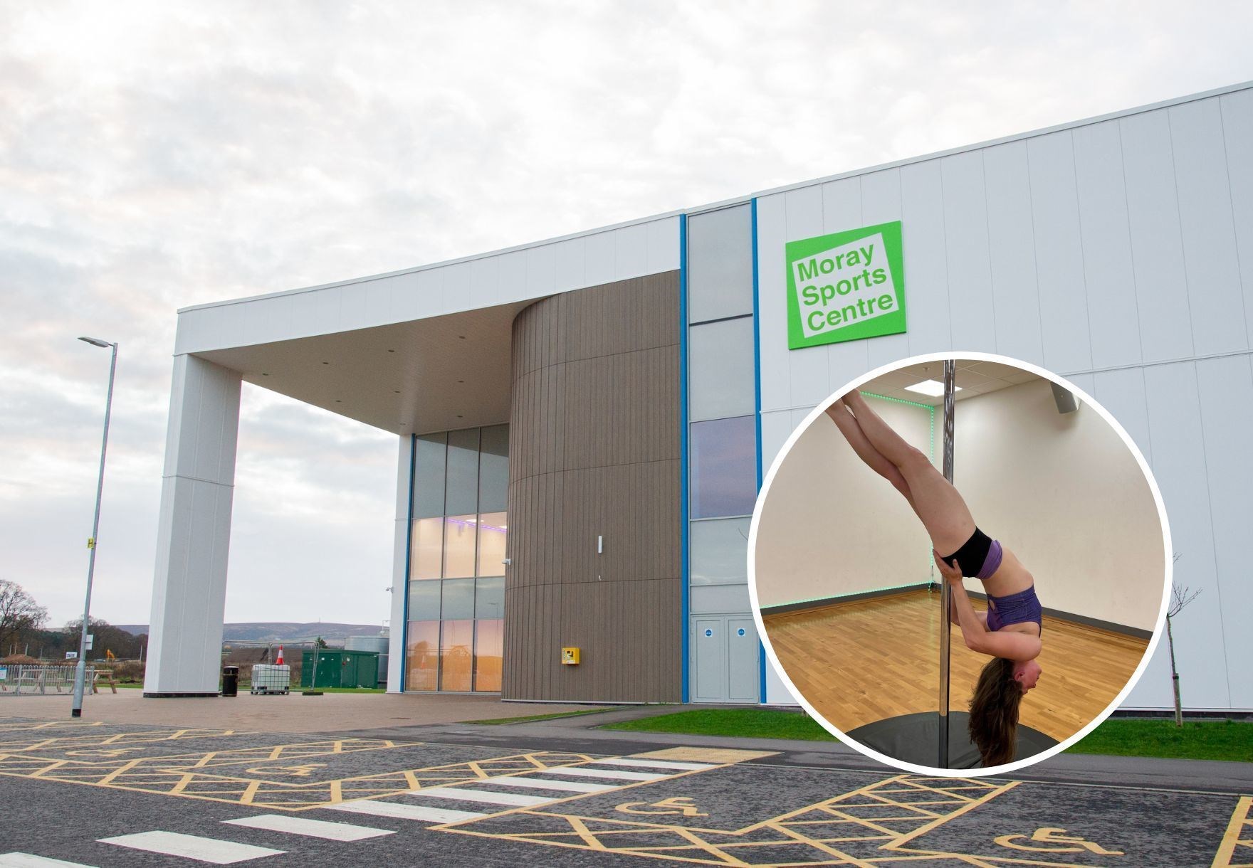 Pole fitness classes take place at Moray Sports Centre are taking place three times a week.