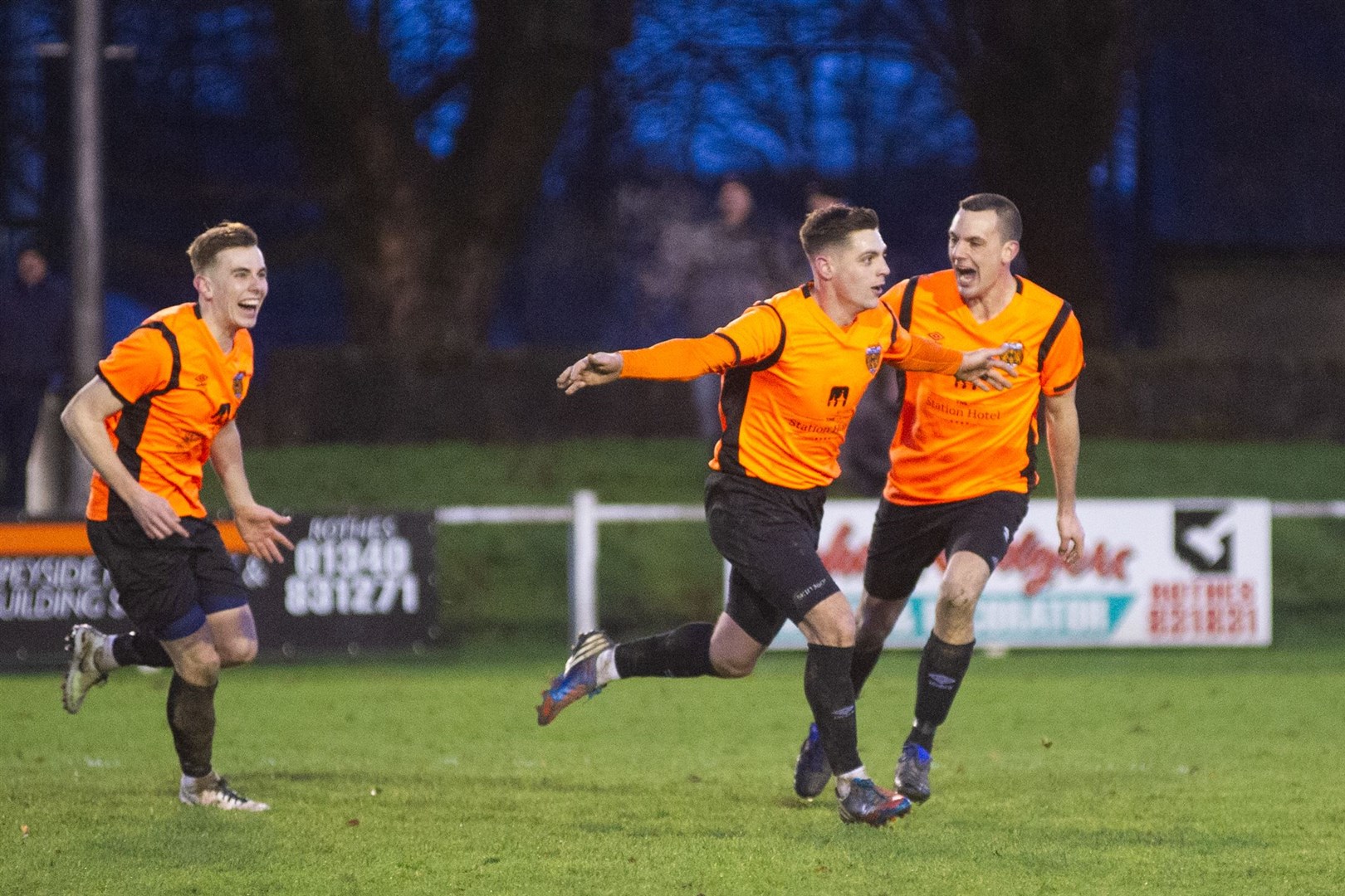 Alan Pollock scored a penalty in Rothes' 2-0 win over Buckie Thistle. Picture: Daniel Forsyth..