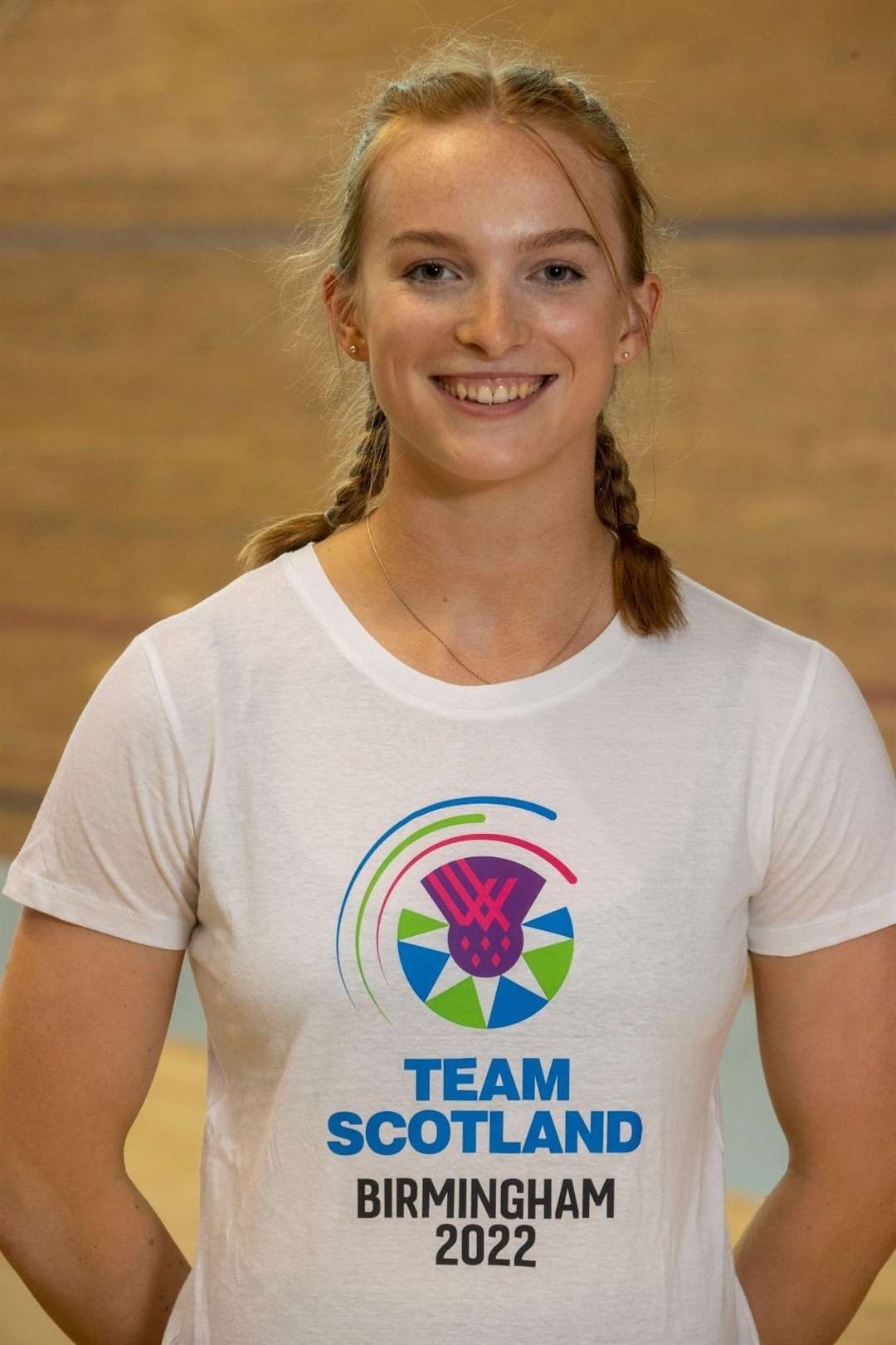 Lauren Bell in her Commonwealth Games kit. Photo: Jeff Holmes