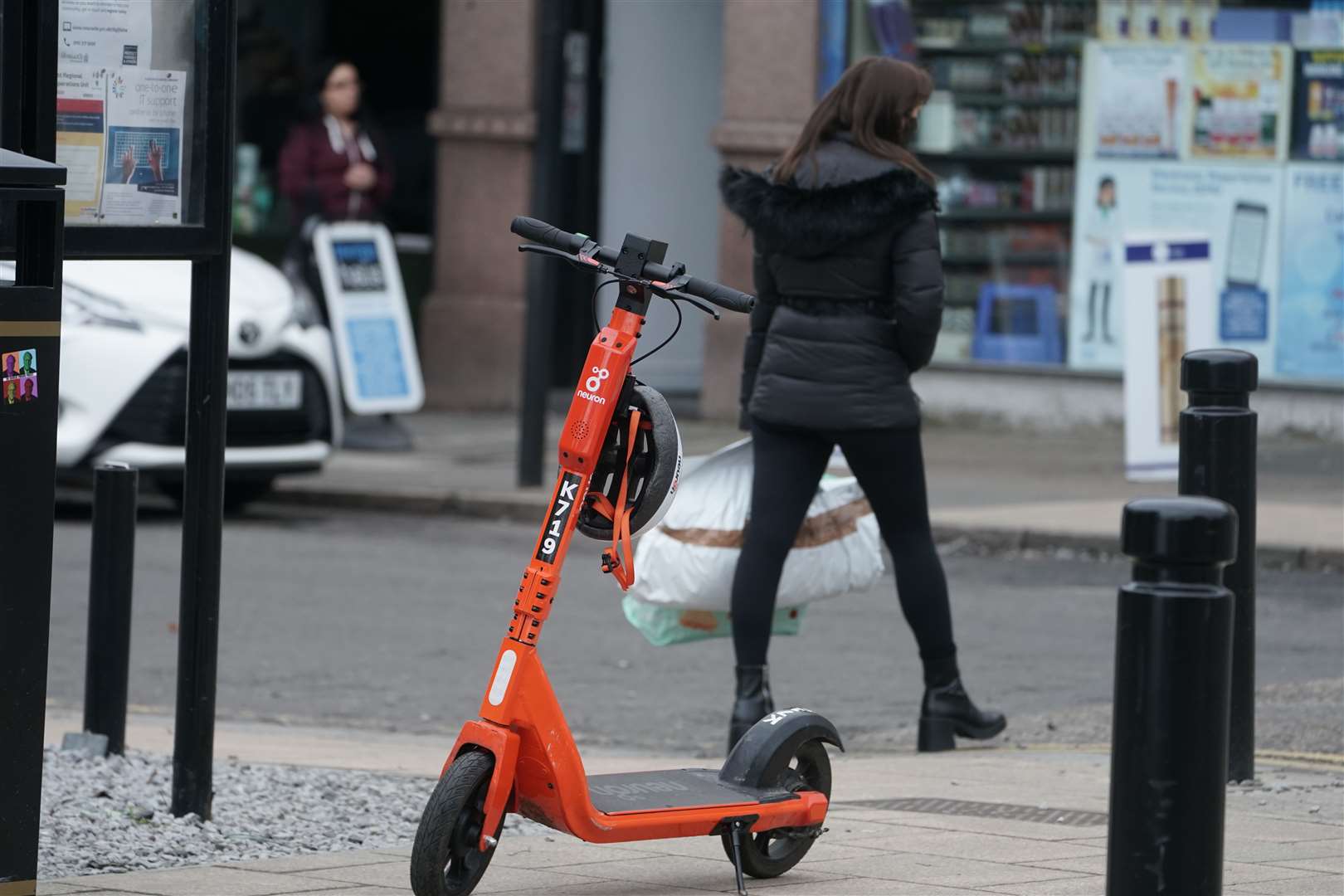 Almost 8,000 e-scooter journeys have taken place in the first seven days (Owen Humphreys/PA)