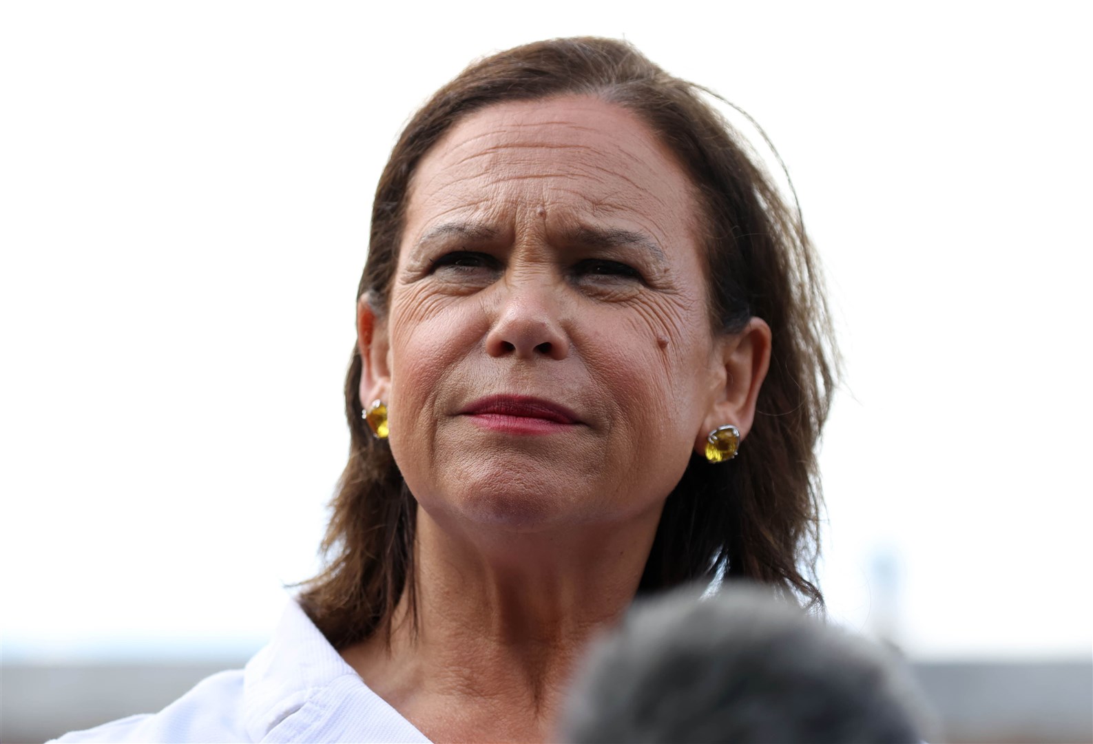 Sinn Fen leader Mary Lou McDonald said the move by the Prime Minister was “disgraceful and utterly reckless” (Liam McBurney/PA)