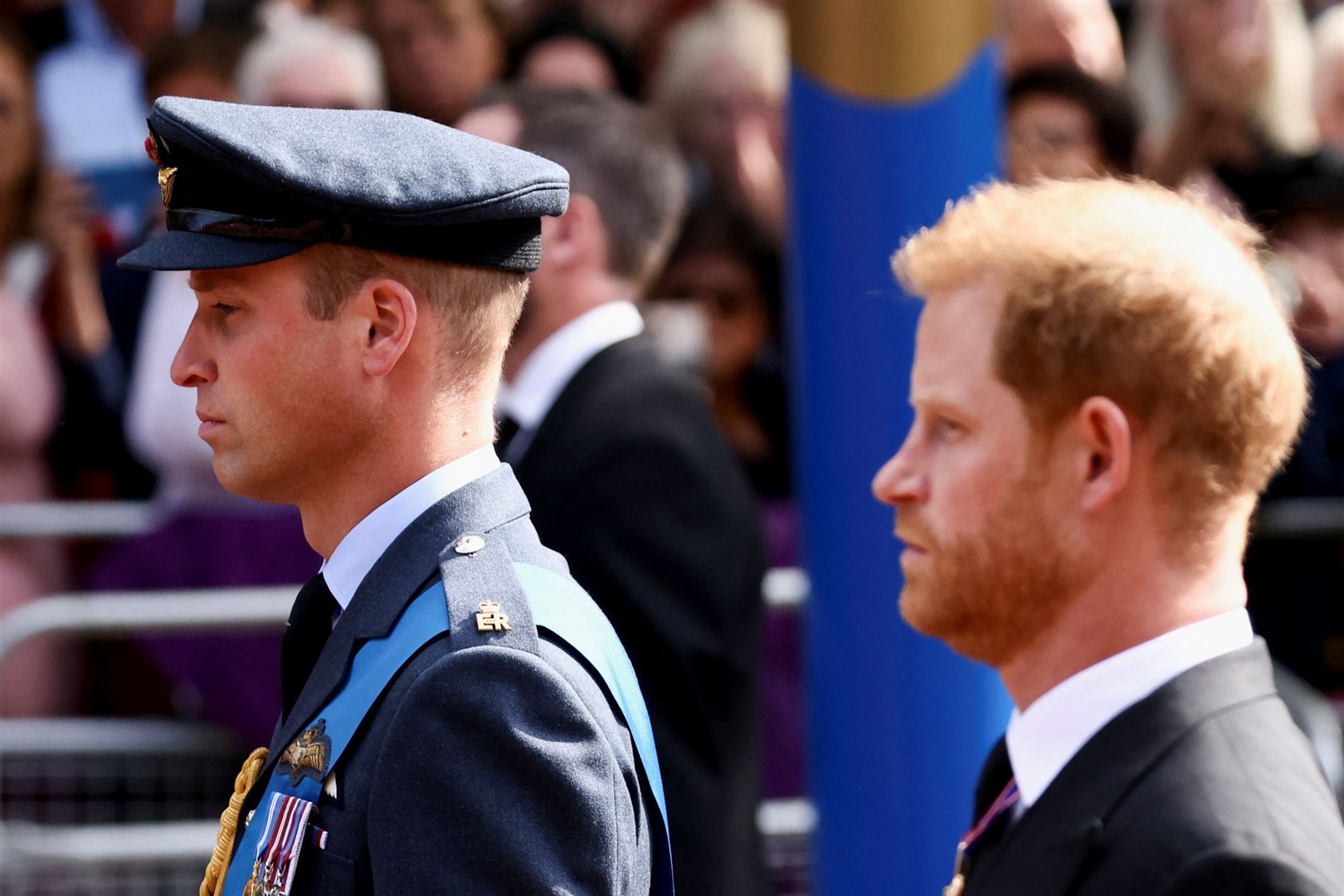 The Prince of Wales and Duke of Sussex (Henry Nicholls/PA)