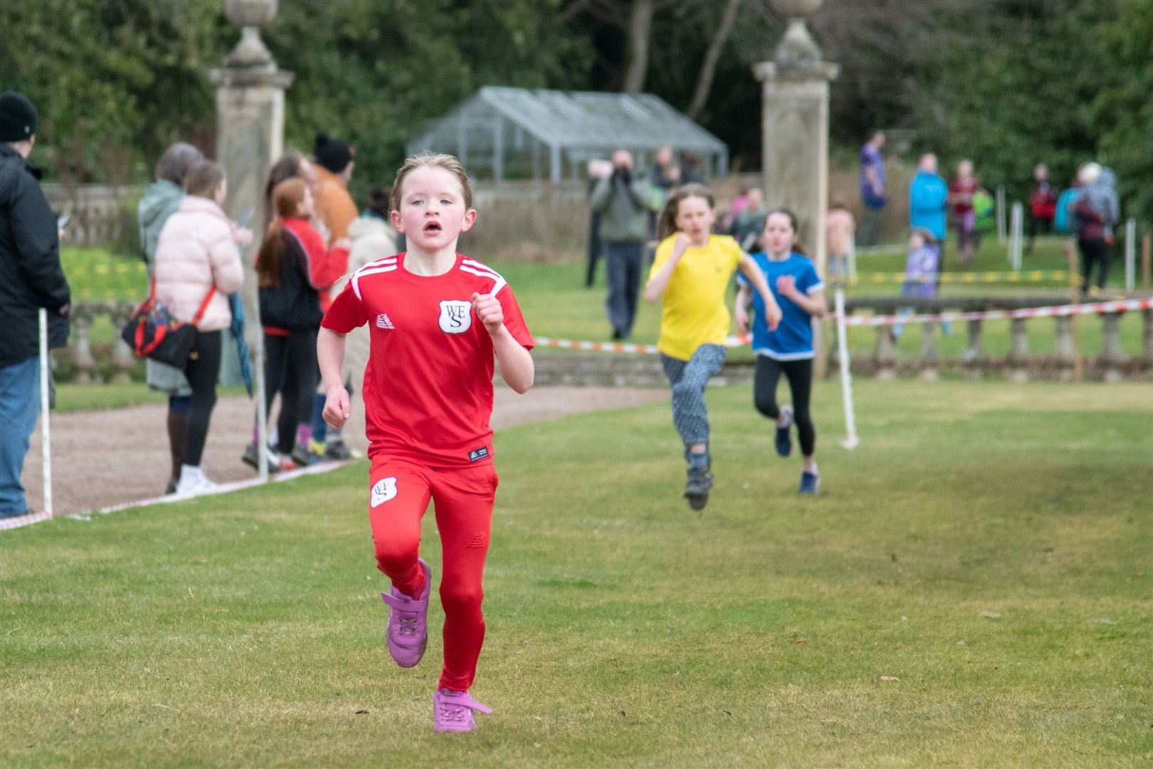 EL_PR Cross Country 2024 18Fifth in the Primary 4/5 Girls race was Martha Tunnard from West End Primary School in Elgin.Active Schools Primary Cross Country 2024, held at Gordon Castle, Fochabers. Picture: Daniel Forsyth.