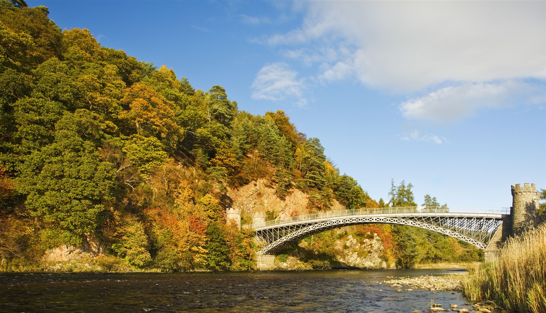 Craigellachie Bridge: an engineering landmark of the Industrial Revolution.
