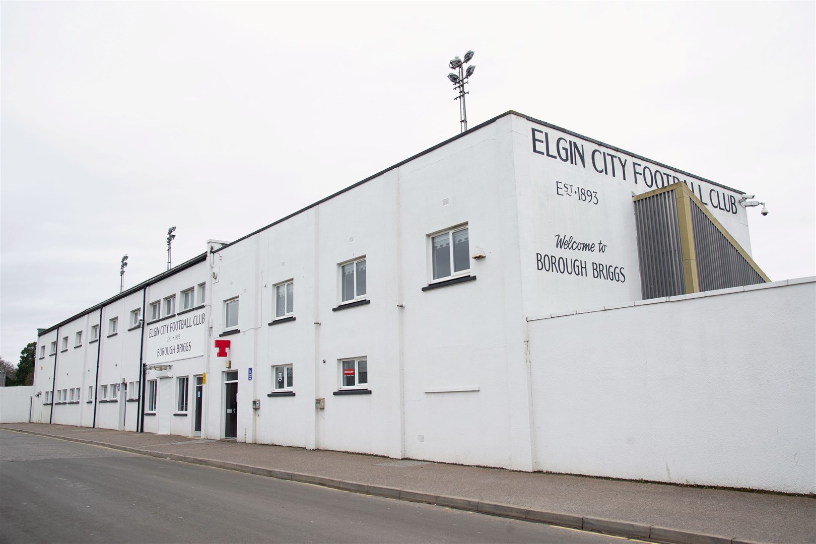 Borough Briggs - home of Scottish League Two club Elgin City FC. ..Picture: Daniel Forsyth..