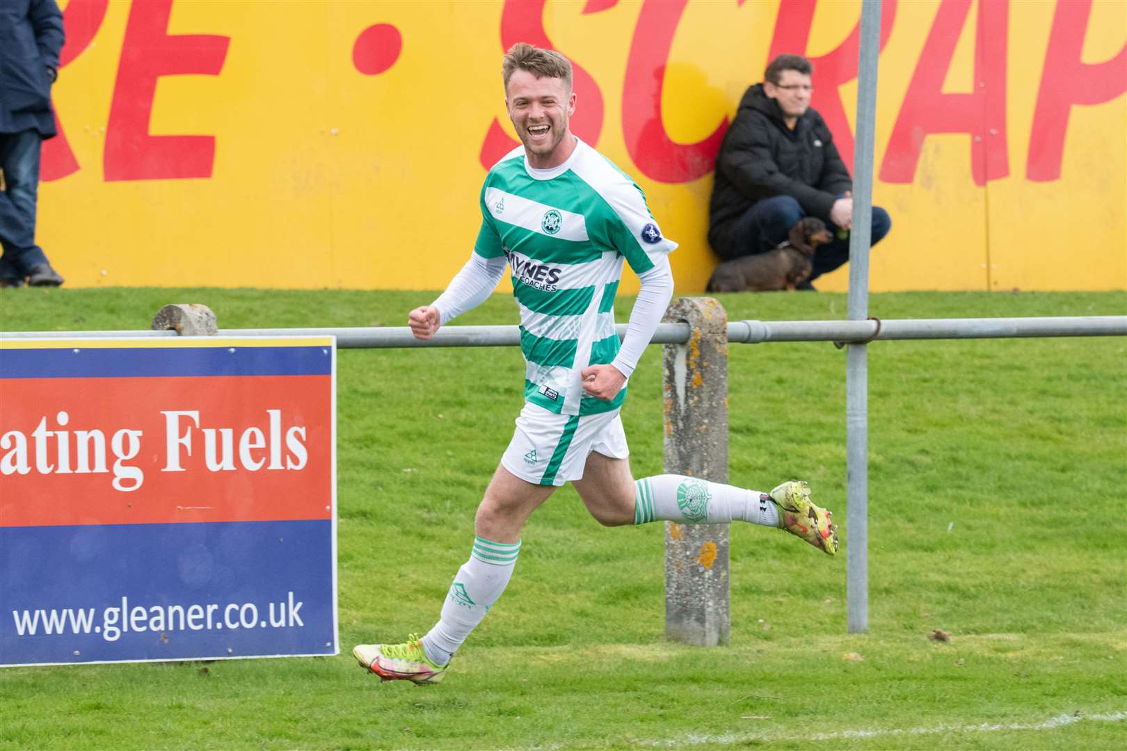 Buckie Thistle's Josh Peters had a weekend that will live long in the memory. Picture: Daniel Forsyth.