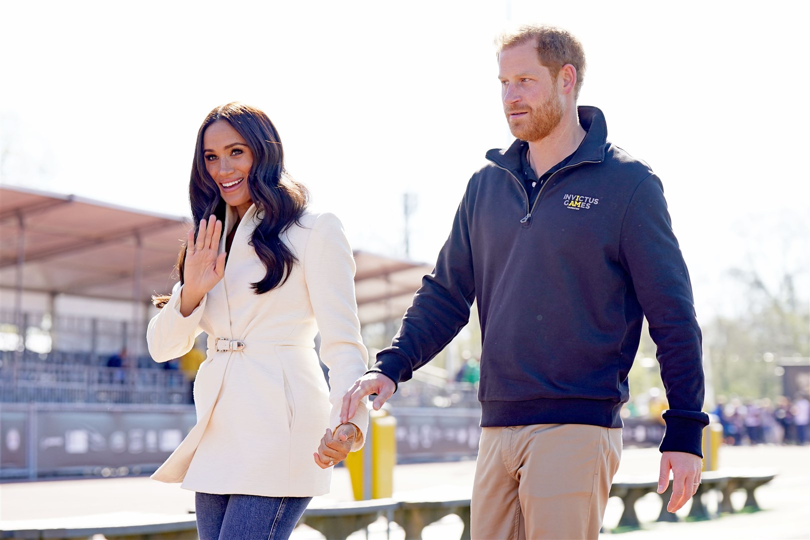 Meghan and Harry will be involved in a charitable project inviting 14-to-18-year-olds in the US to give a 1,000 dollar (£896) grant to a woman of their choice (Aaron Chown/PA)
