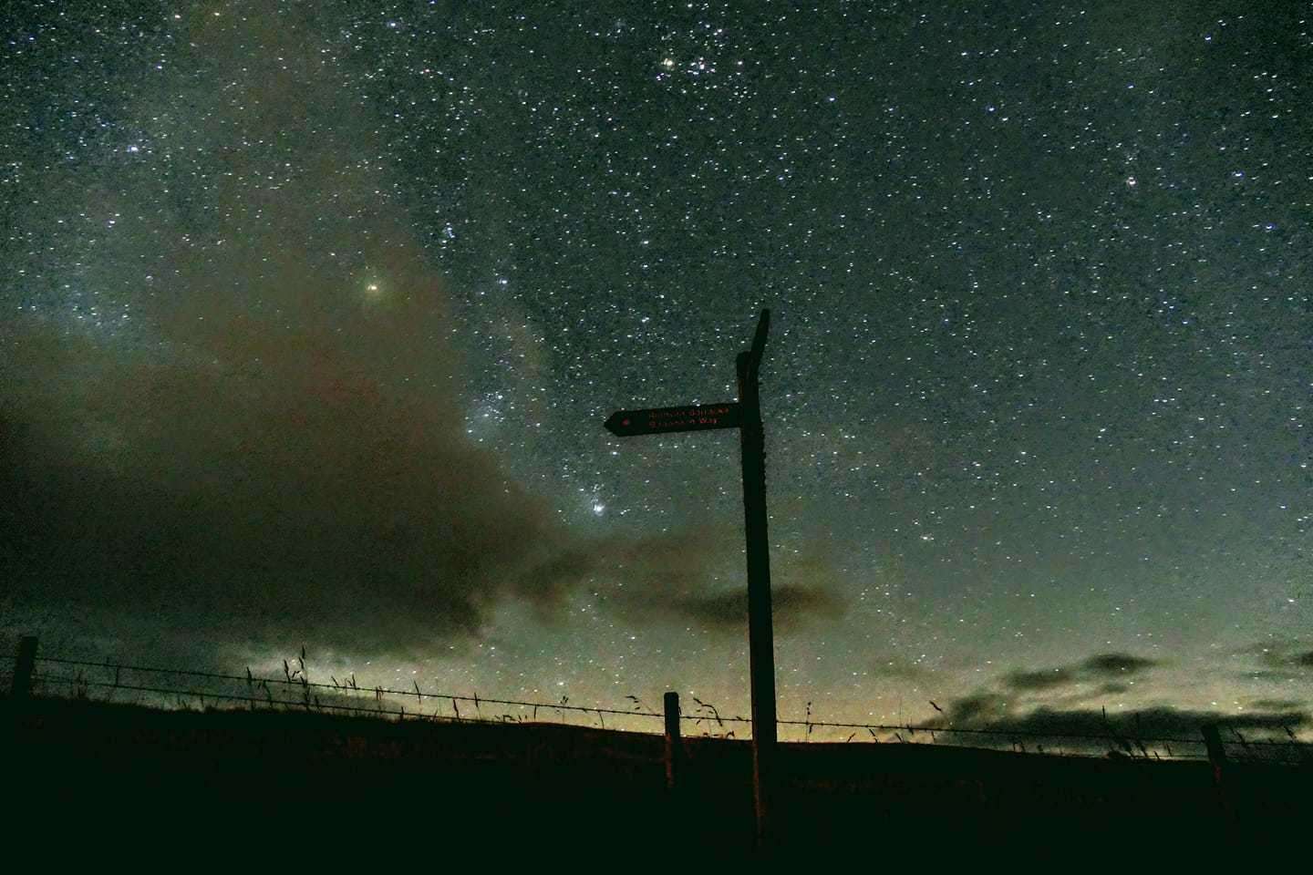 The study hopes to help protect the night sky and find the best places for star spotters to visit. Picture: David Macleod.