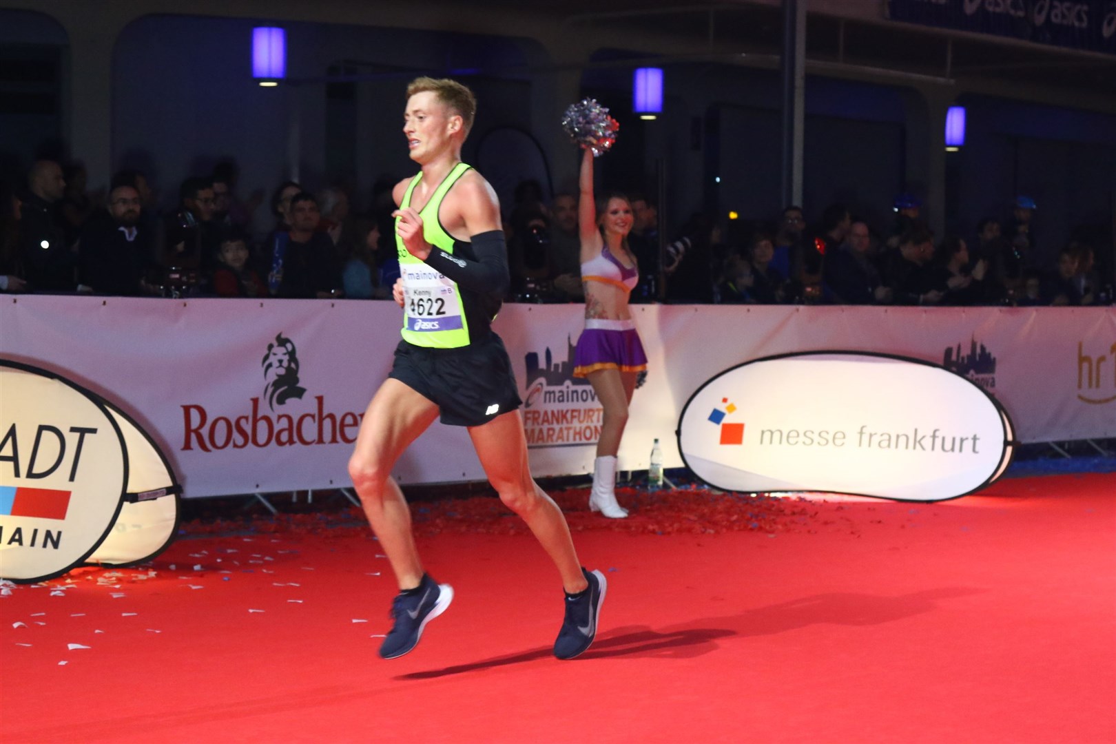 Kenny Wilson on his marathon debut in Frankfurt