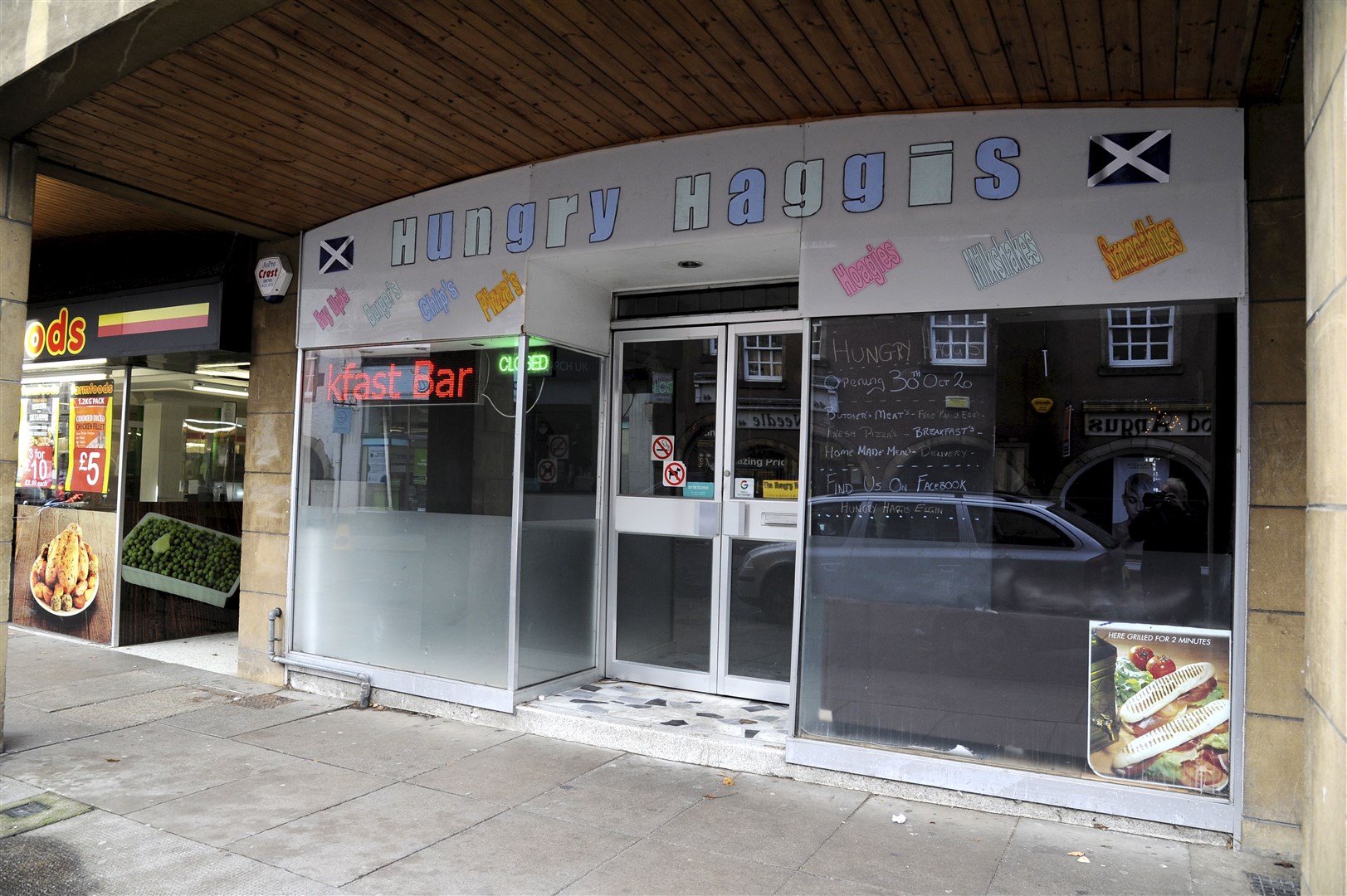 Hungry Haggis is set to open at 69 High Street in Elgin on Friday afternoon. Picture: Eric Cormack