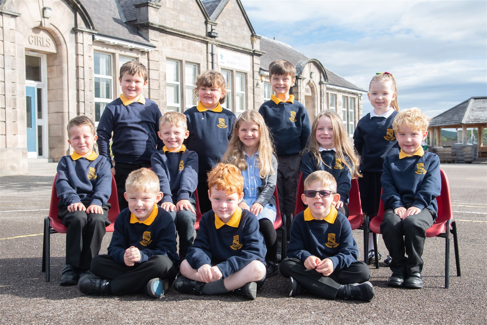 Rothes Primary School Primary One photo 2022..Northern Scot PR1 Supplement...Picture: Daniel Forsyth.
