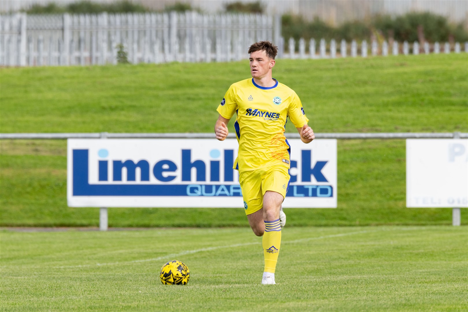Jack Murray was Buckie's matchwinner at Huntly. Picture: Beth Taylor.