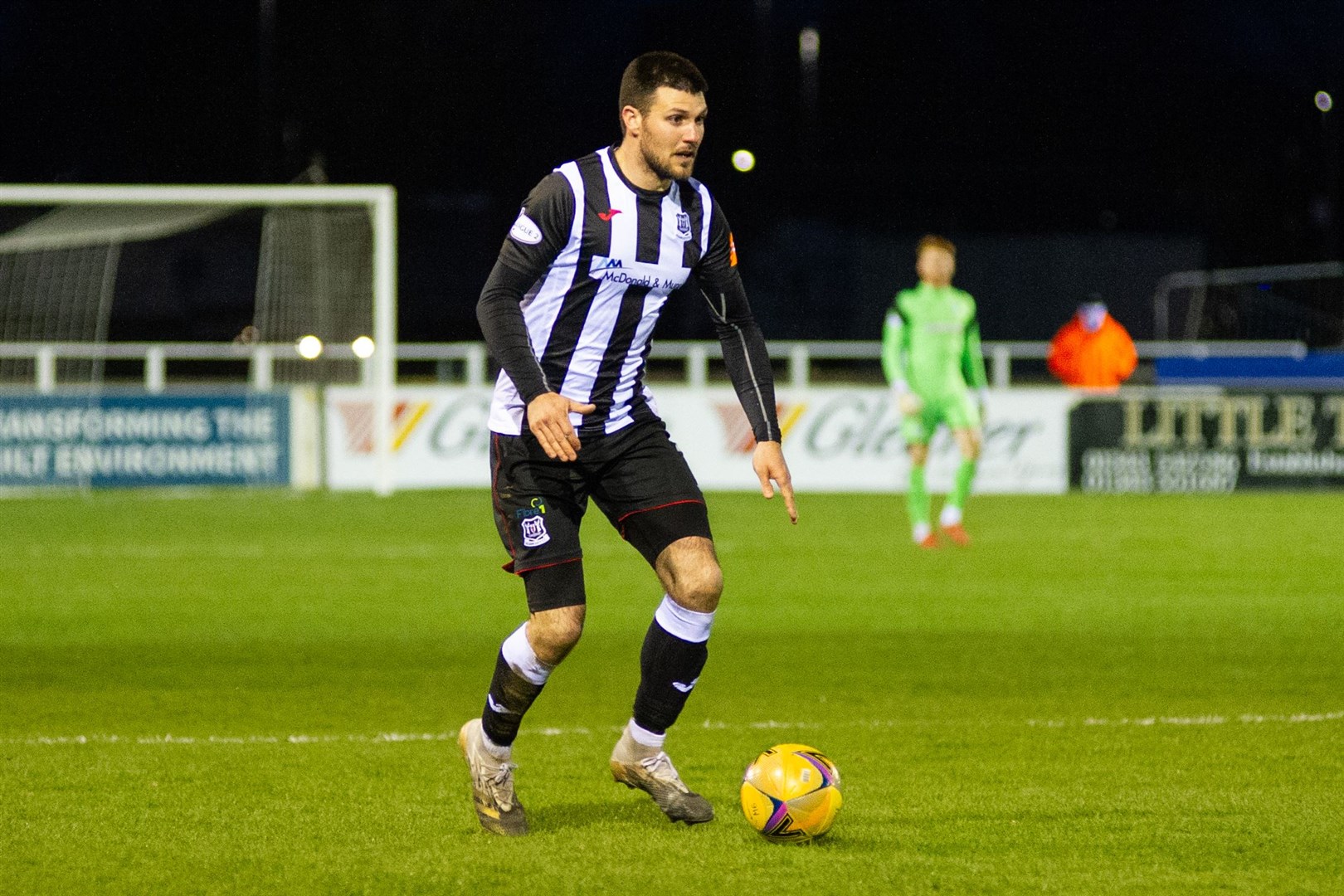 Matthew Cooper is one of Elgin City's self-isolating players..Picture: Daniel Forsyth..