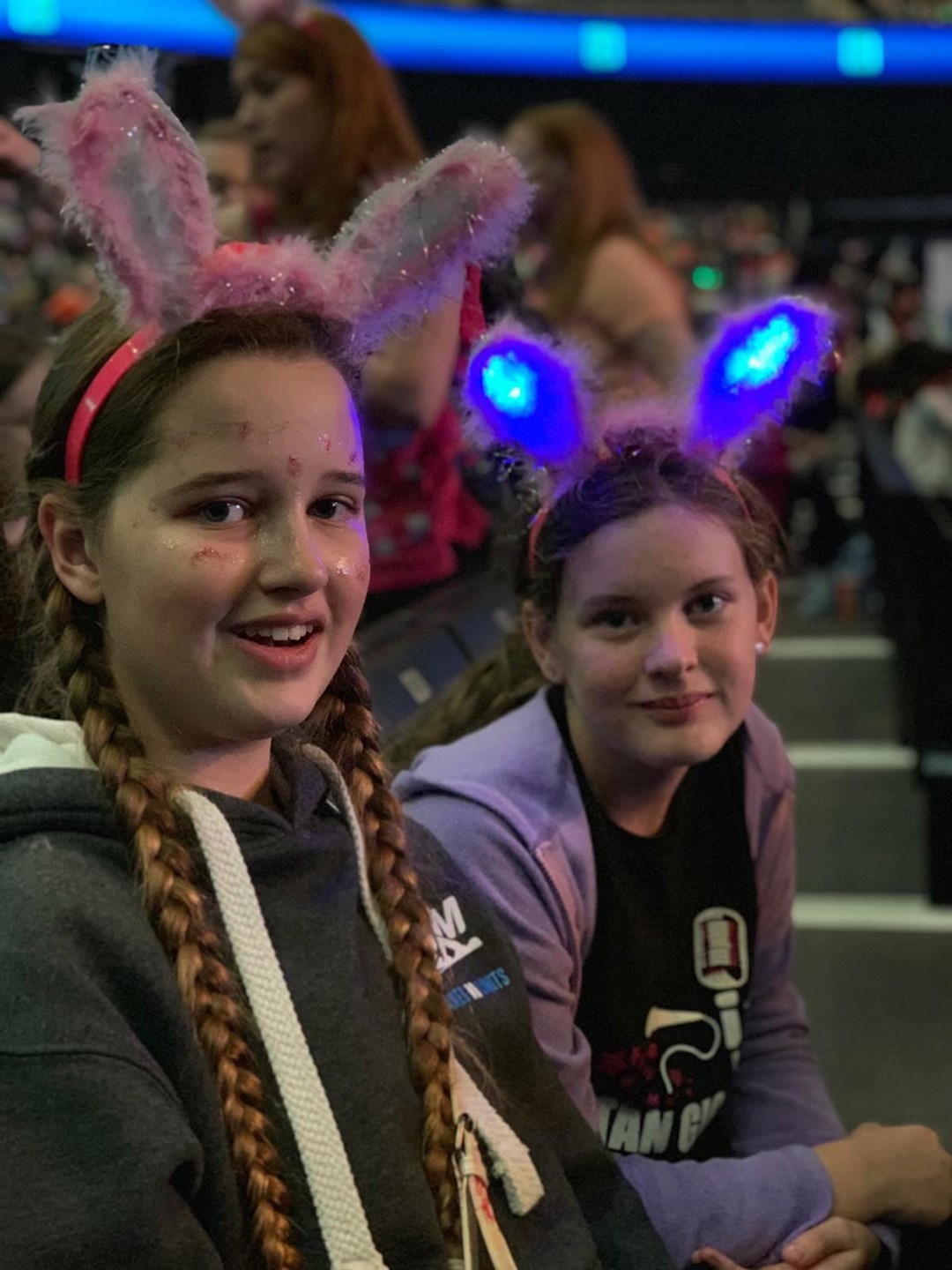 Moray guides at this year's Tartan Gig festival at the Hydro in Glasgow.