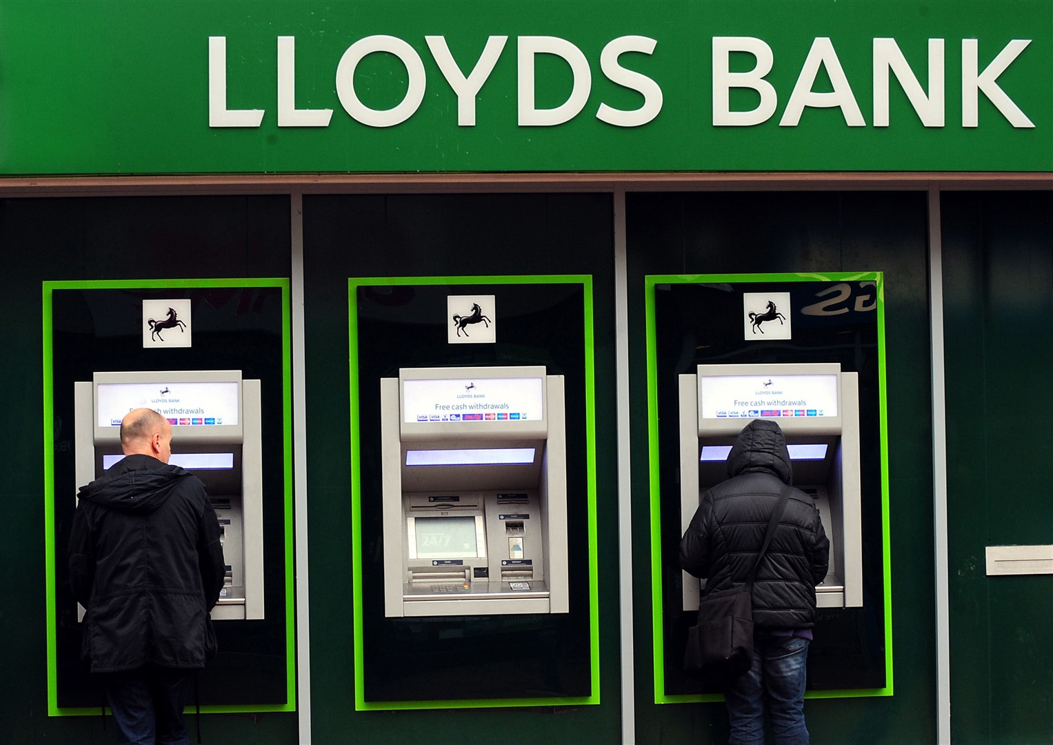 Lloyds said it had observed a small increase in borrowers defaulting (Rui Vieira/ PA)