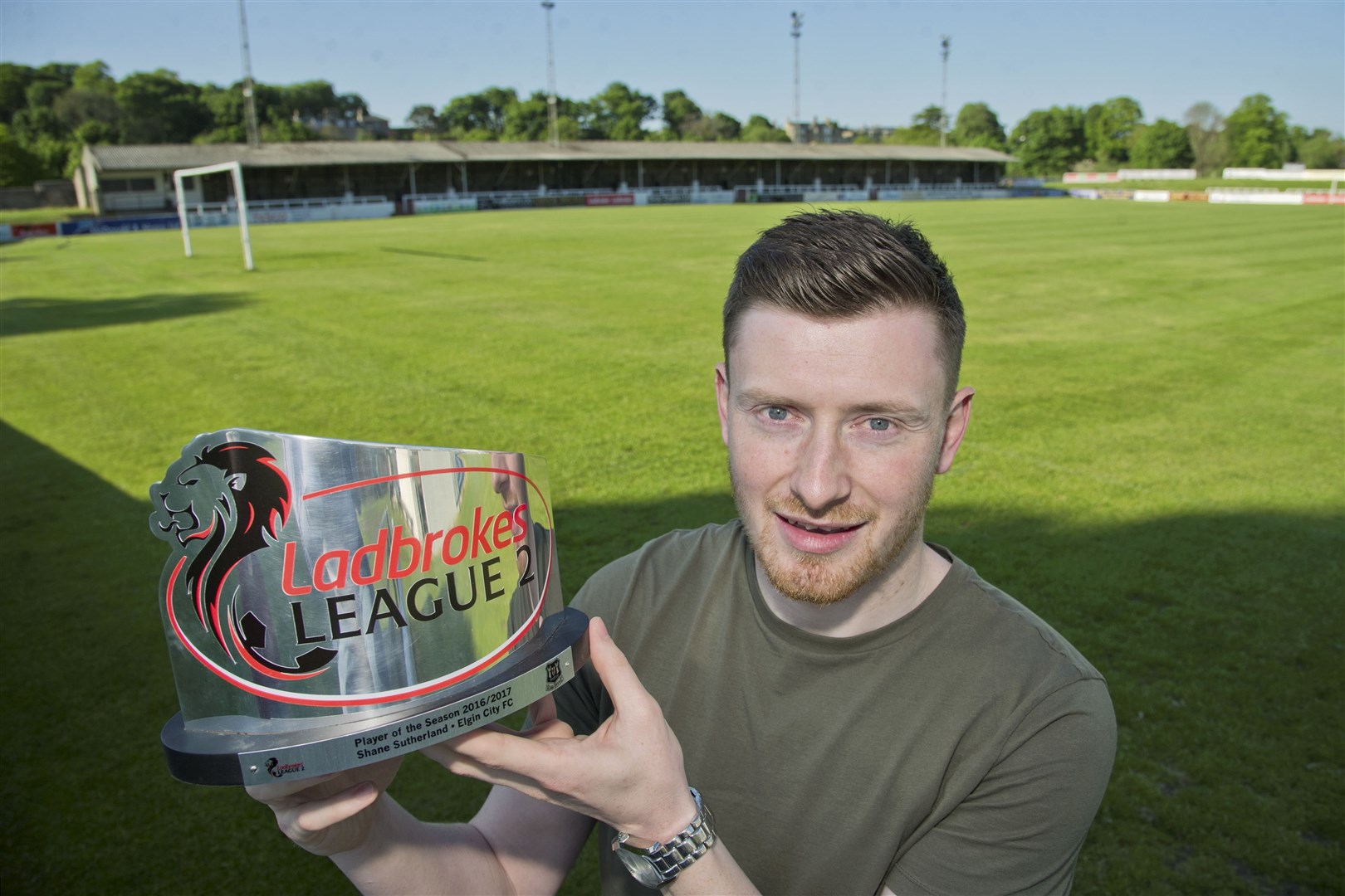 Shane Sutherland was SPFL League 2 player of the year in 2016-17. Picture: Daniel Forsyth.