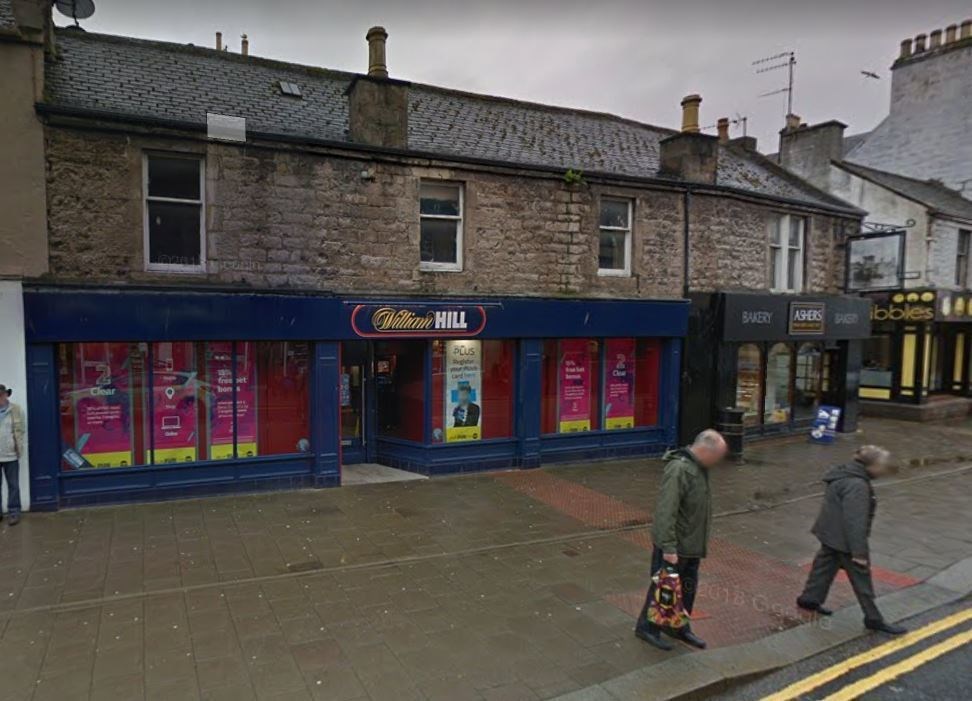 The former William Hill site on Elgin High Street. Image courtesy of GoogleMaps.