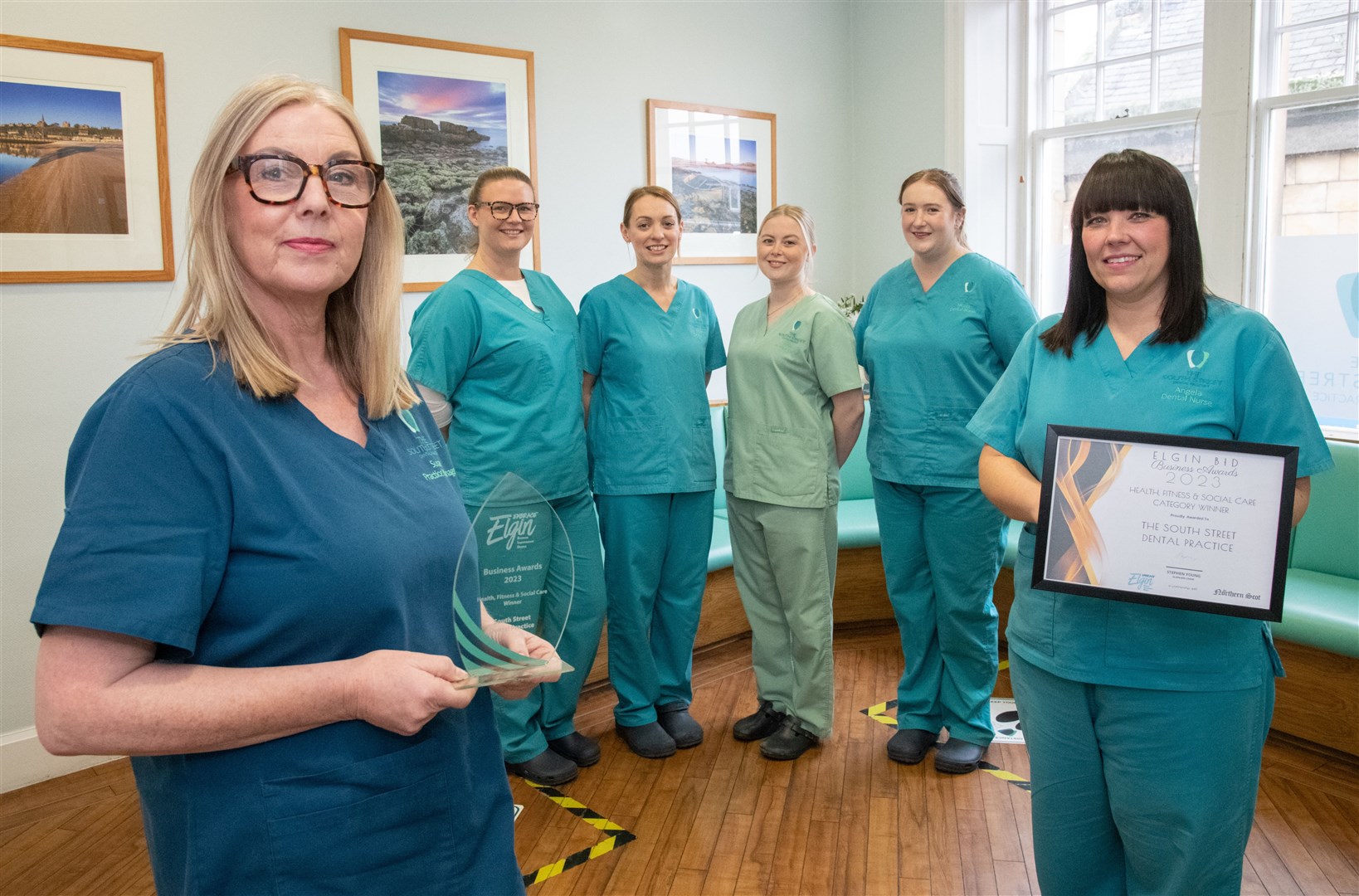South Street Dental Practice won the health, fitness and social care award. Picture: Daniel Forsyth.