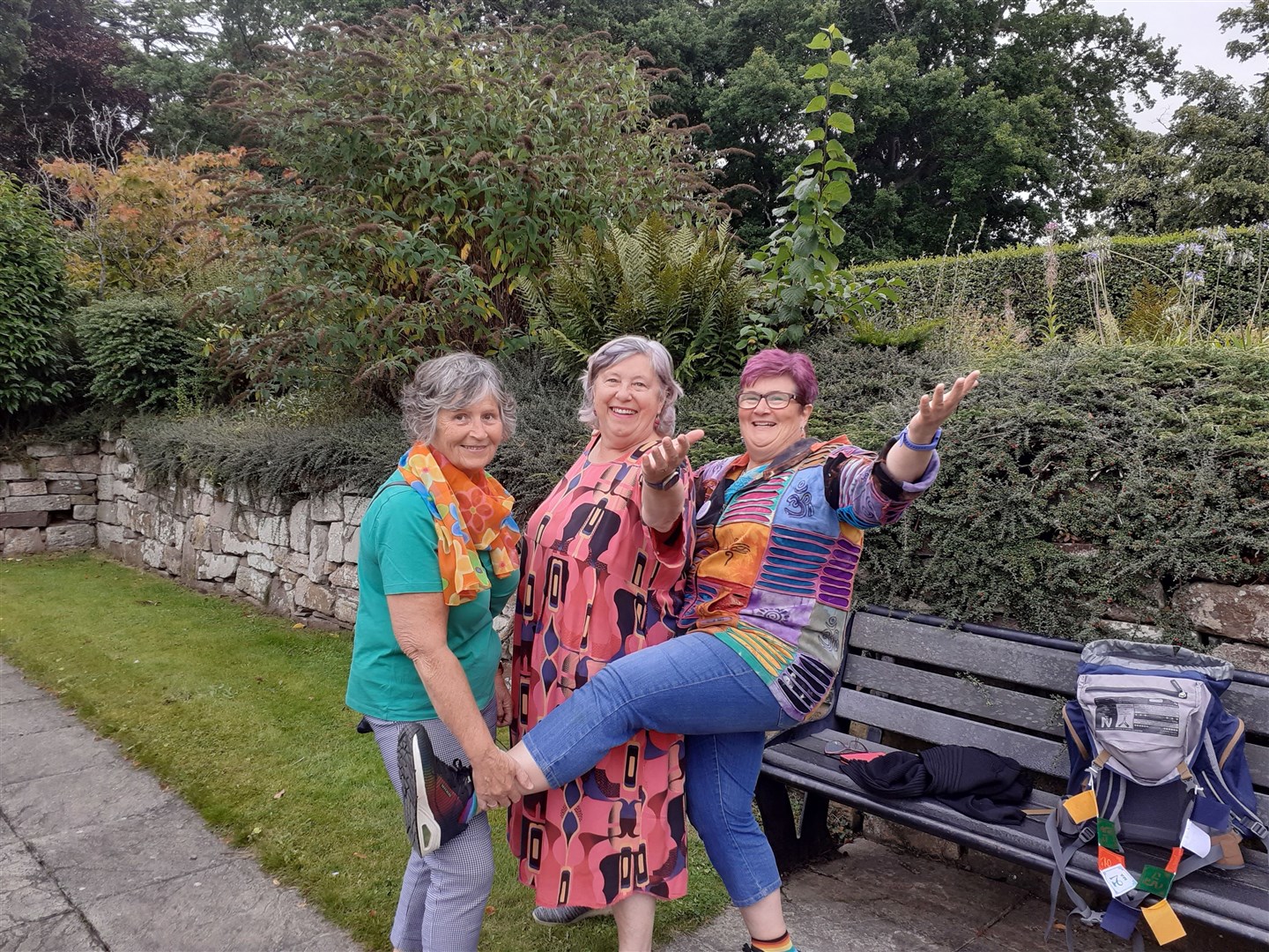 Lorna Cresswell, Jacqui Jones and Ruth Boardman, pictured back in September, announcing that the show would be returning to Elgin Town Hall this Spring.