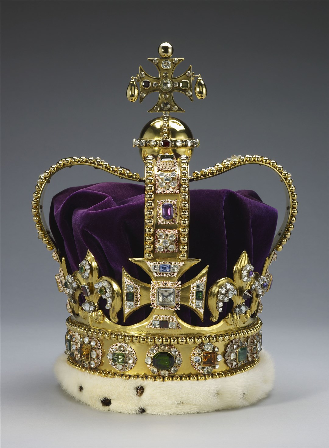 St Edward’s Crown (Royal Collection Trust/HM King Charles III/PA)