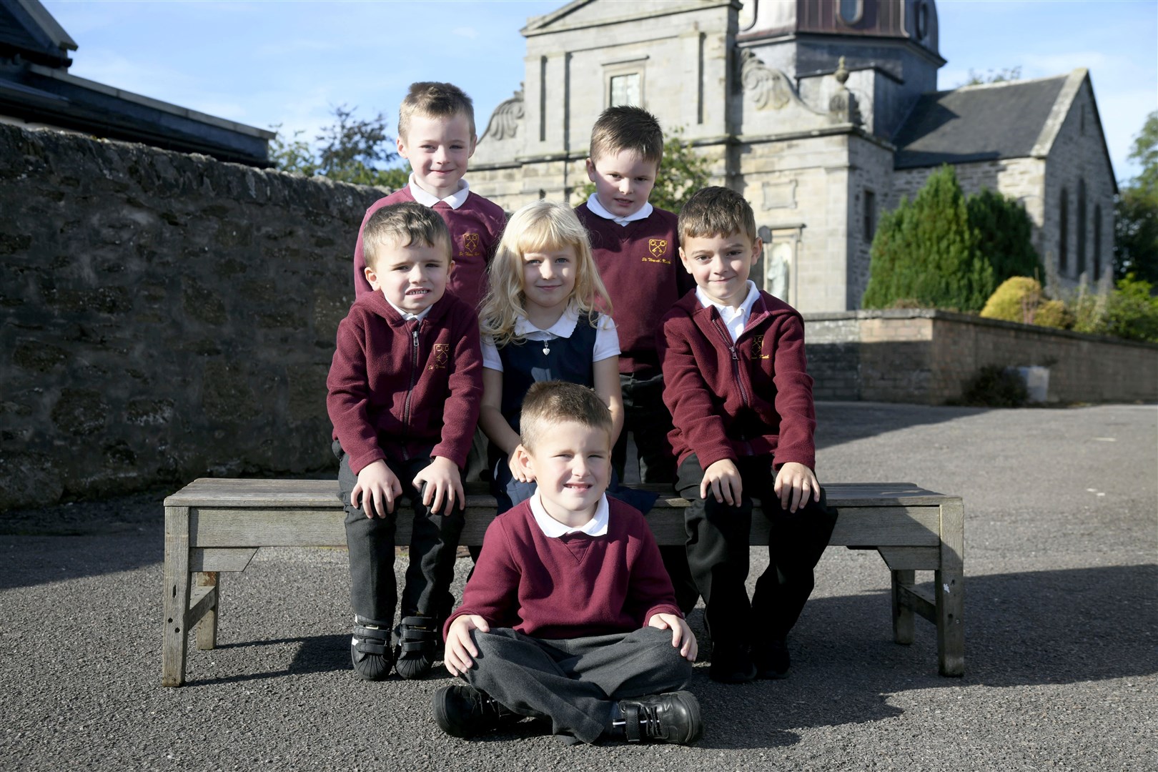 St Thomas Primary School Primary One photo 2022..Northern Scot PR1 Supplement...Picture: Beth Taylor.