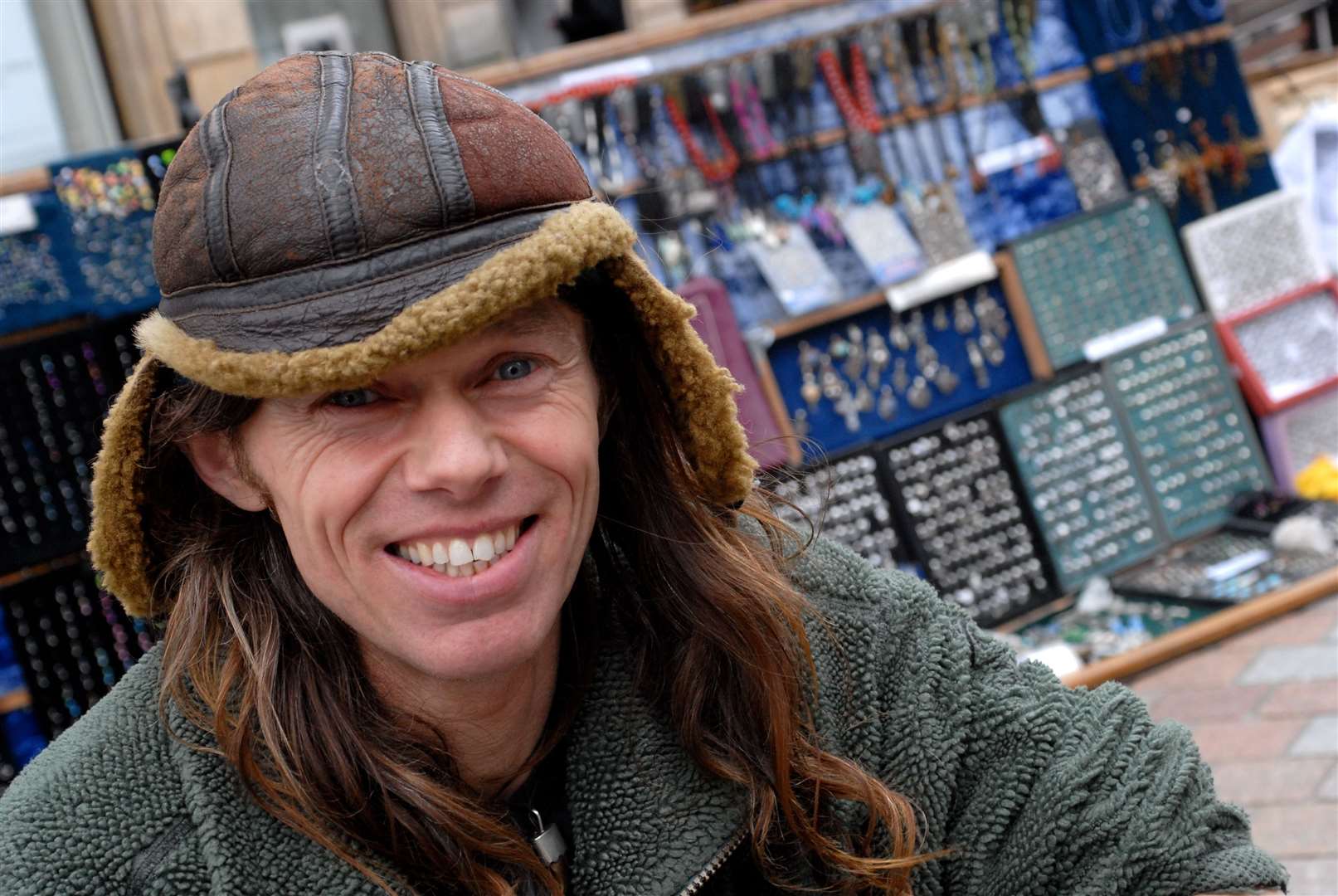 Kim Avis was a well-known figure at his stall in Inverness city centre.