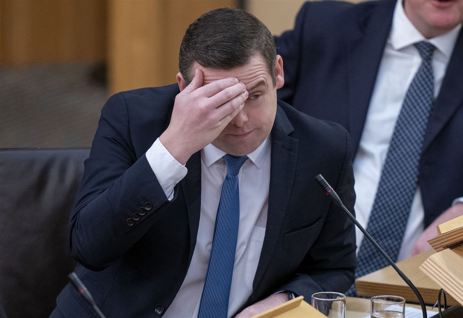 As an MP, Scottish Conservative leader Douglas Ross will have to pay the new advance rate of income tax (Jane Barlow/PA)