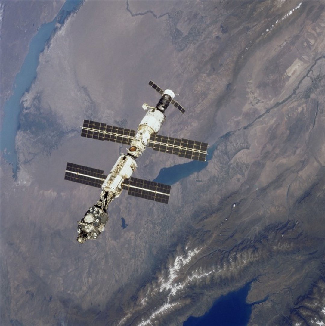 Mr McFall is undergoing a feasibility project with a view to boarding the International Space Station (Nasa/PA)