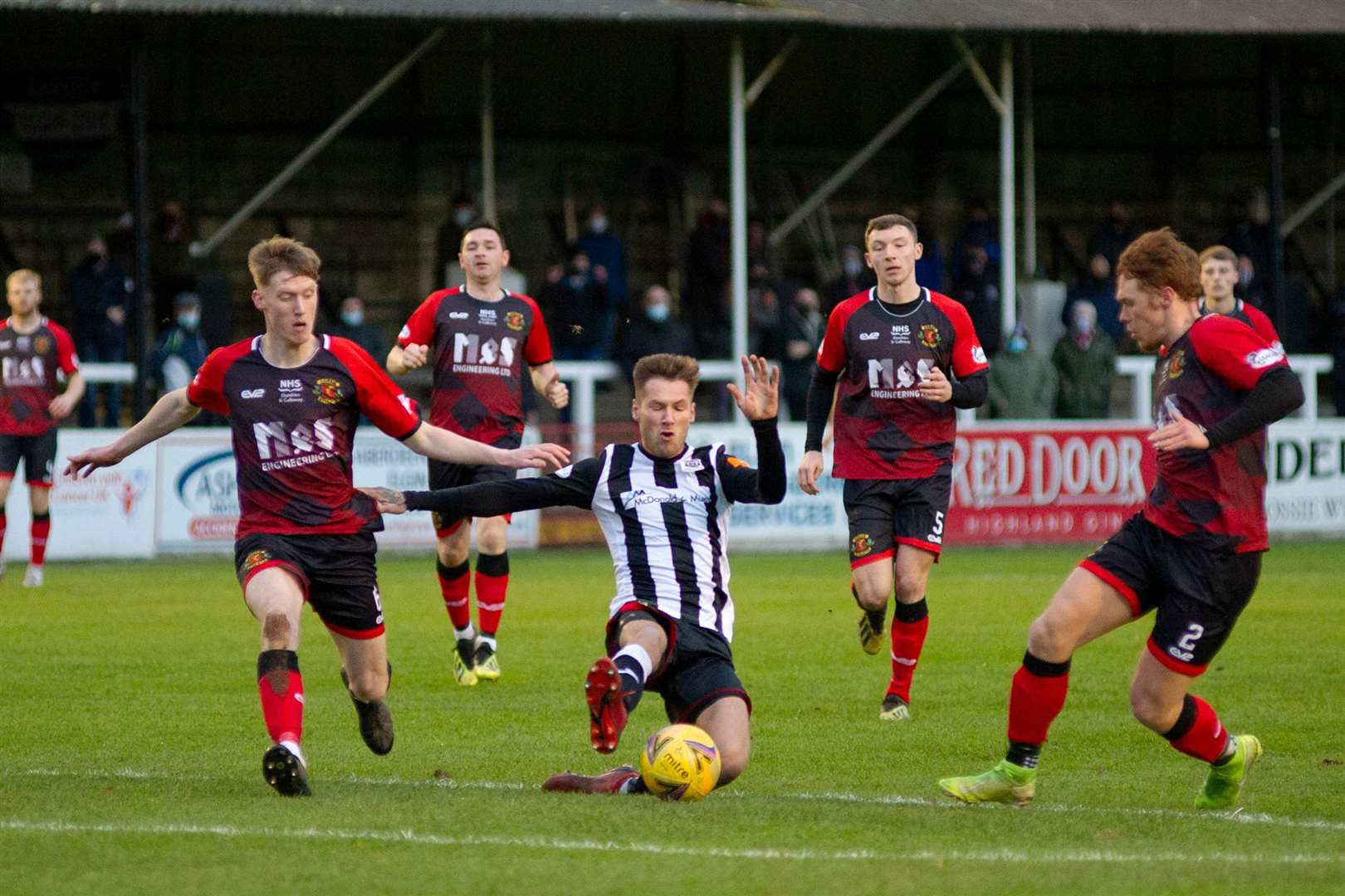 Elgin City's season has been put on hold along with the whole of the Highland League. Picture: Daniel Forsyth..