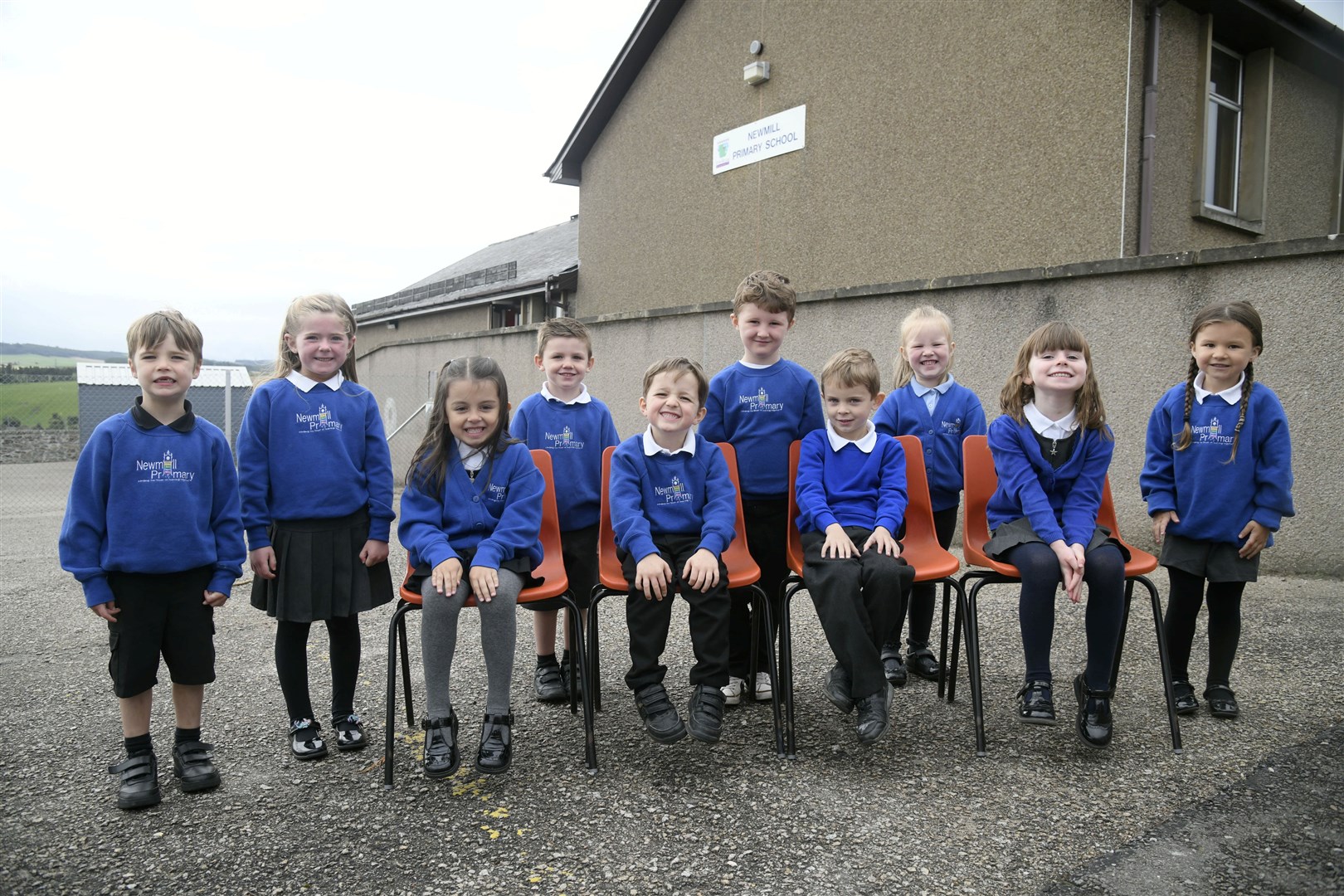 Newmill Primary School Primary One photo 2022..Northern Scot PR1 Supplement...Picture: Beth Taylor.