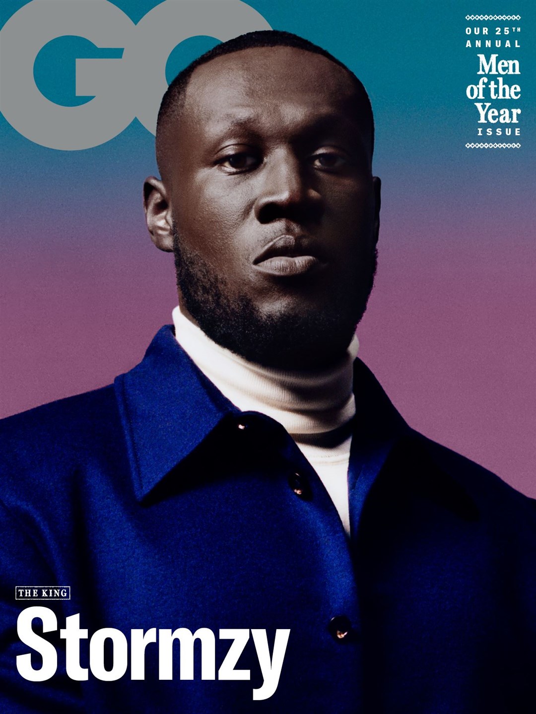 Stormzy is the British GQ Man Of The Year cover star (Jenny Brough/PA)