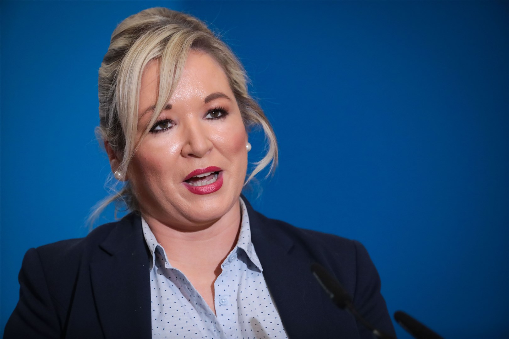Deputy First Minister Michelle O’Neill said a lockdown should be co-ordinated across the island of Ireland and Great Britain (Presseye/PA)
