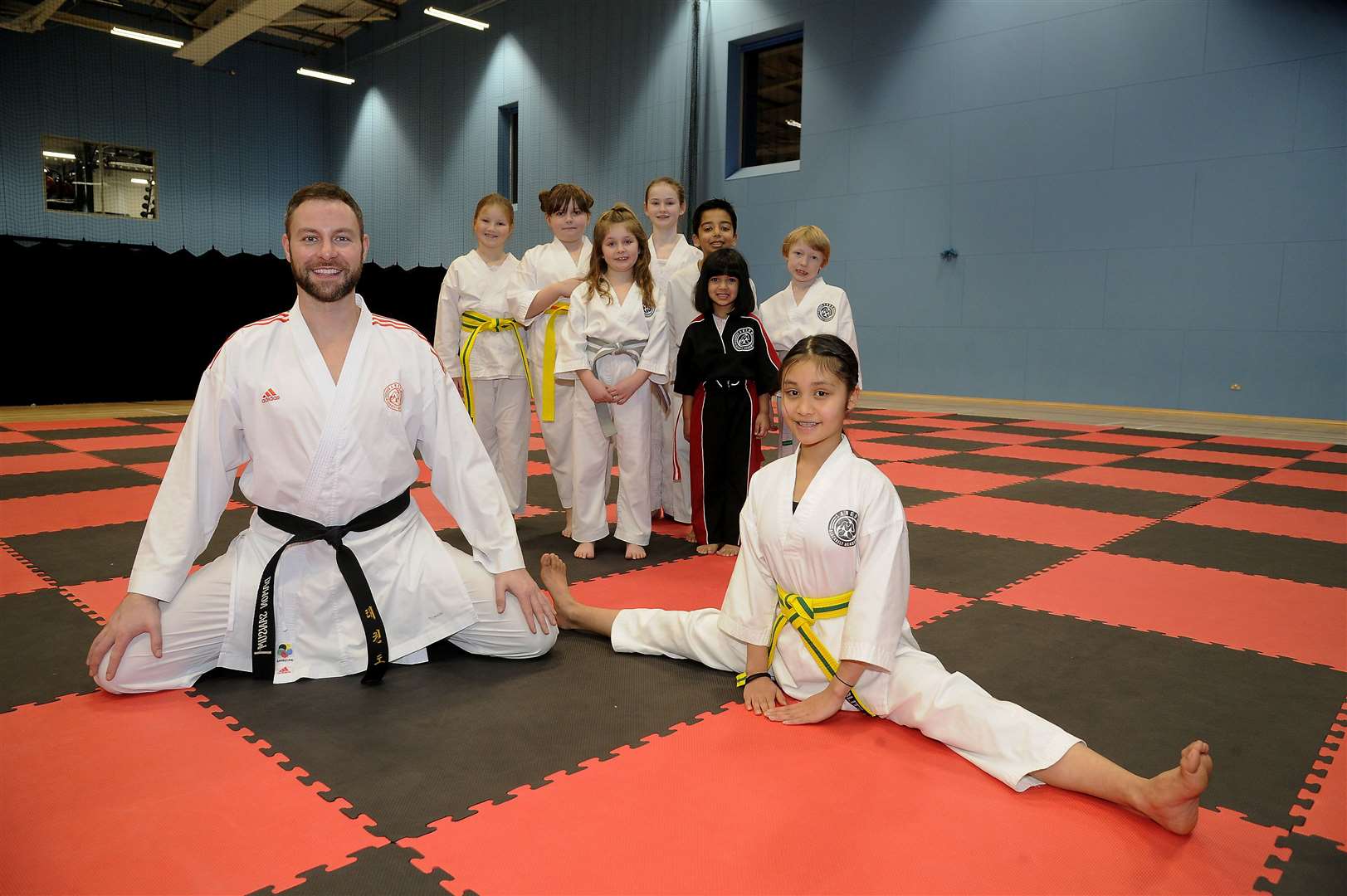 Damon Sansum, who has left the Great Britain Olympic Taekwondo team after 10 years and has now started martial arts clubs in Moray. Picture: Becky Saunderson.