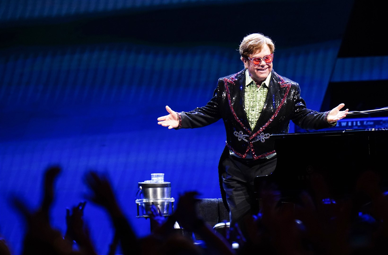 Sir Elton John will bring on four special guests during his headline show on Sunday. (Ian West/PA)