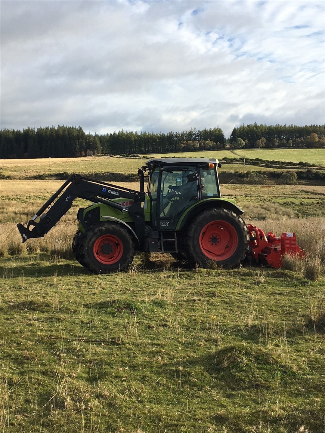 Equipment is available to hire for land managers in Glenlivet and Tomintoul.