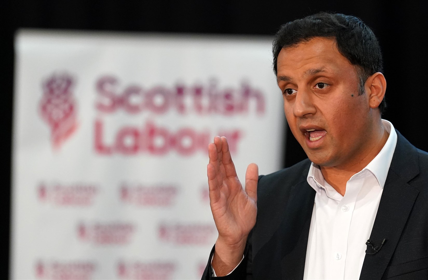 Scottish Labour leader Anas Sarwar said he had ‘struggled to contain his anger’ towards the UK’s ‘zombie government’ (Andrew Milligan/PA)