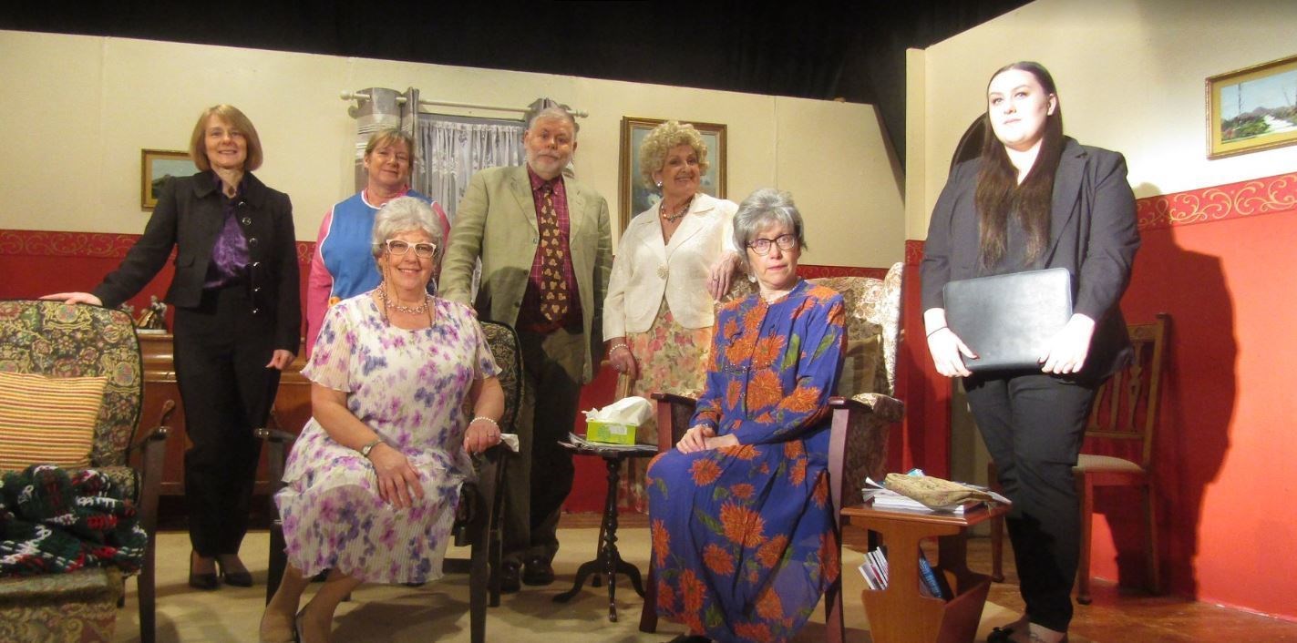 LADS Drama Group members in a 2019 production, Annie 123.