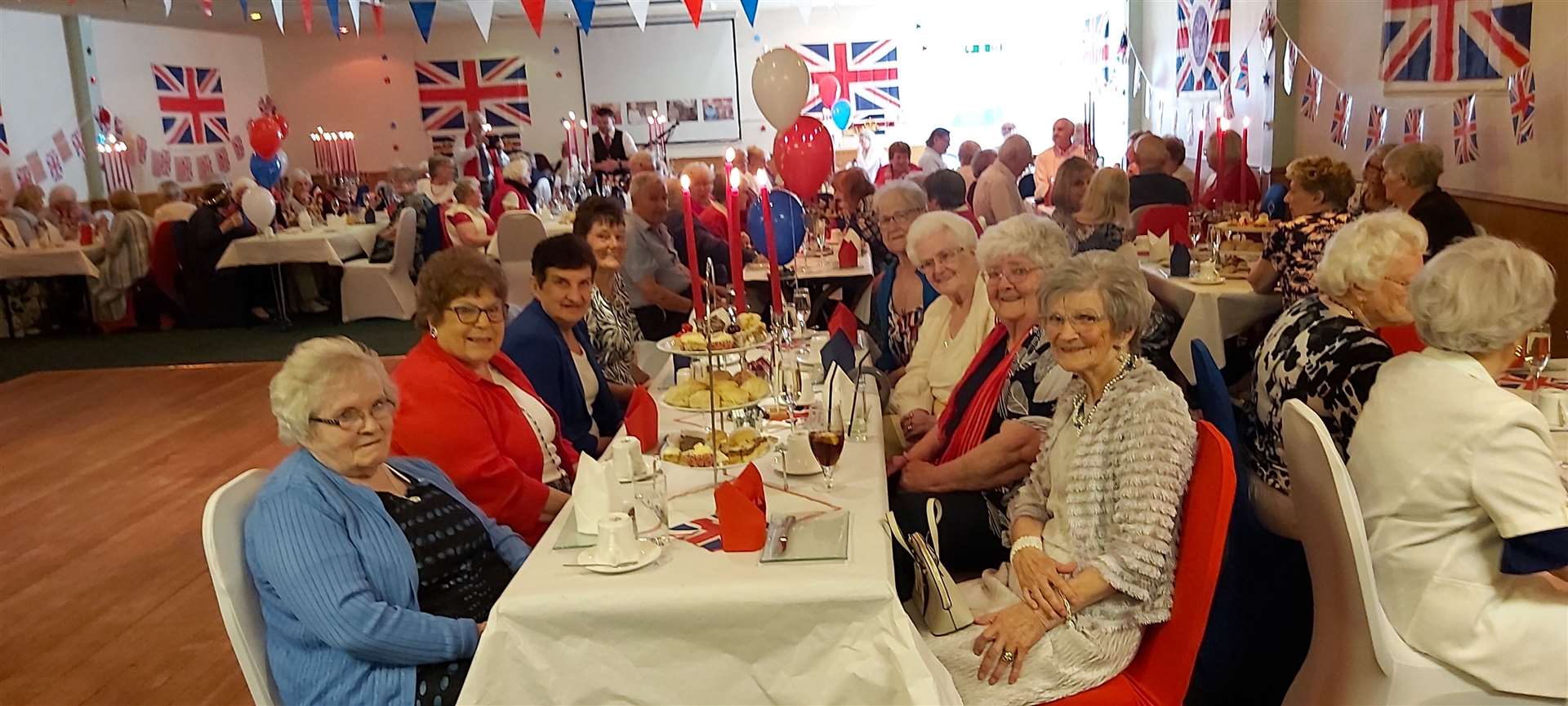 There were 140 senior citizens at the Lossiemouth FC social club.