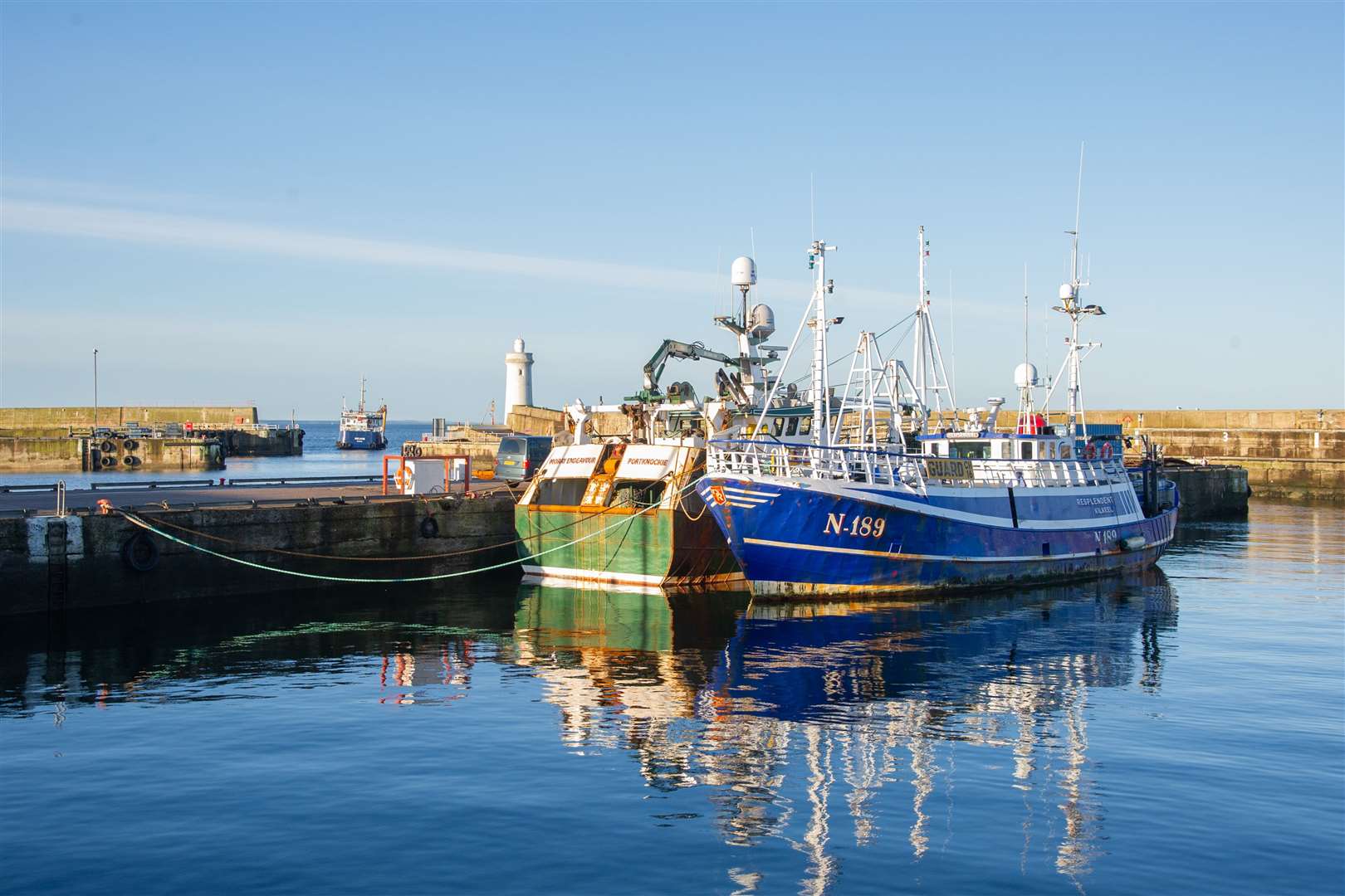 Four vessels landed their catches at Buckie Harbour last week.