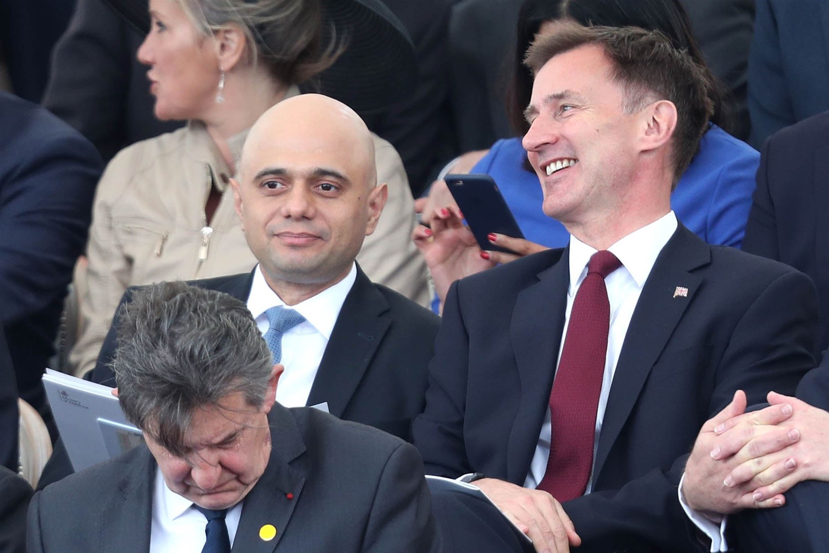 Sajid Javid and Jeremy Hunt both said they would scrap the ex-chancellor’s plans to raise corporation tax (Chris Jackson/PA)