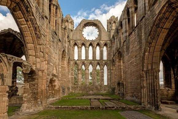 Elgin Cathedral is included in the list of ticketed sites reopening from August through to mid-September.
