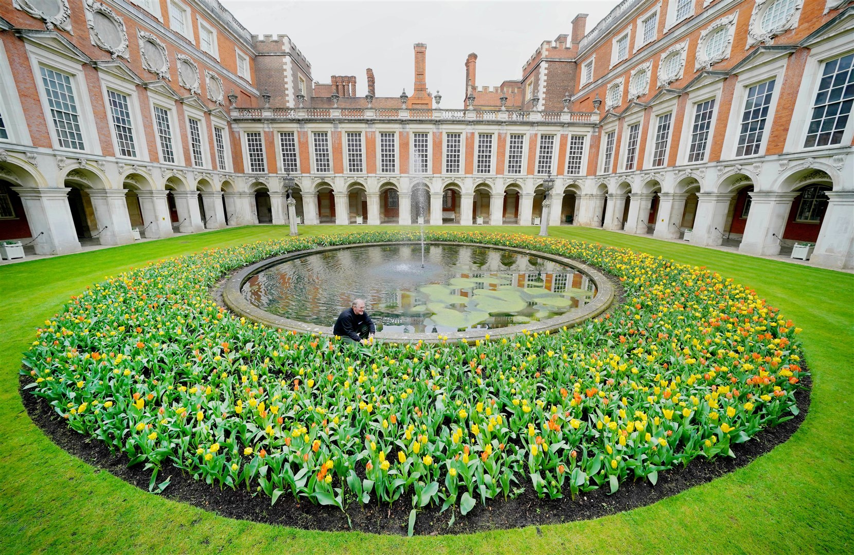 Investors will gather at Hampton Court Palace (Jonathan Brady/PA)
