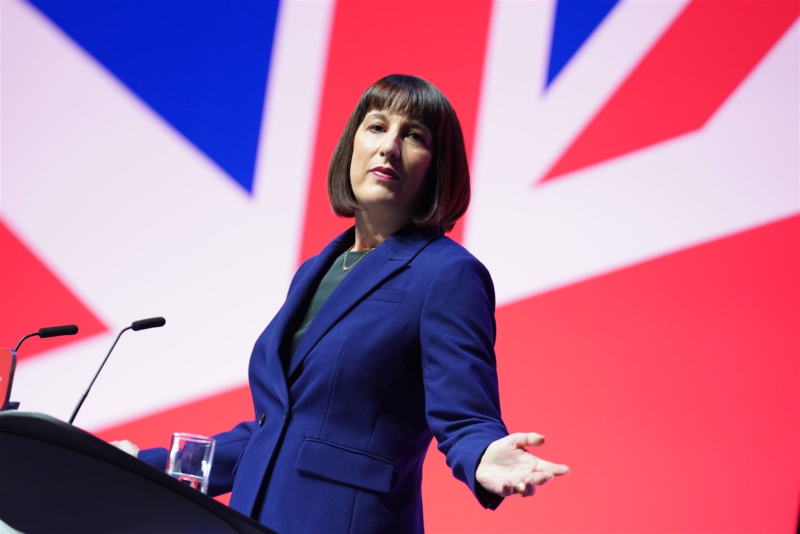 Shadow chancellor Rachel Reeves has borrowed a campaigning tactic from Ronald Reagan, asking voters if they feel better off now than when the Conservatives took power (Stefan Rousseau/PA)