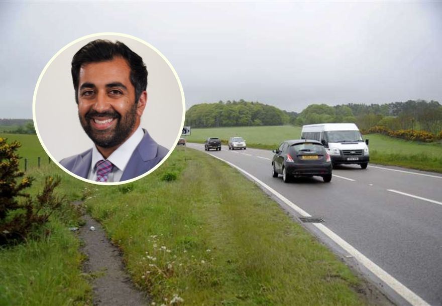 Humza Yousaf: Pledged to waste no time in getting Inverness to Nairn dualling and Nairn bypass "up and running.