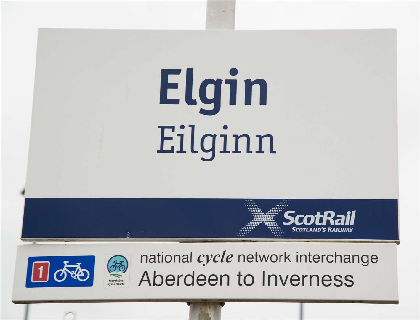 Elgin railway station. Picture: Becky Saunderson