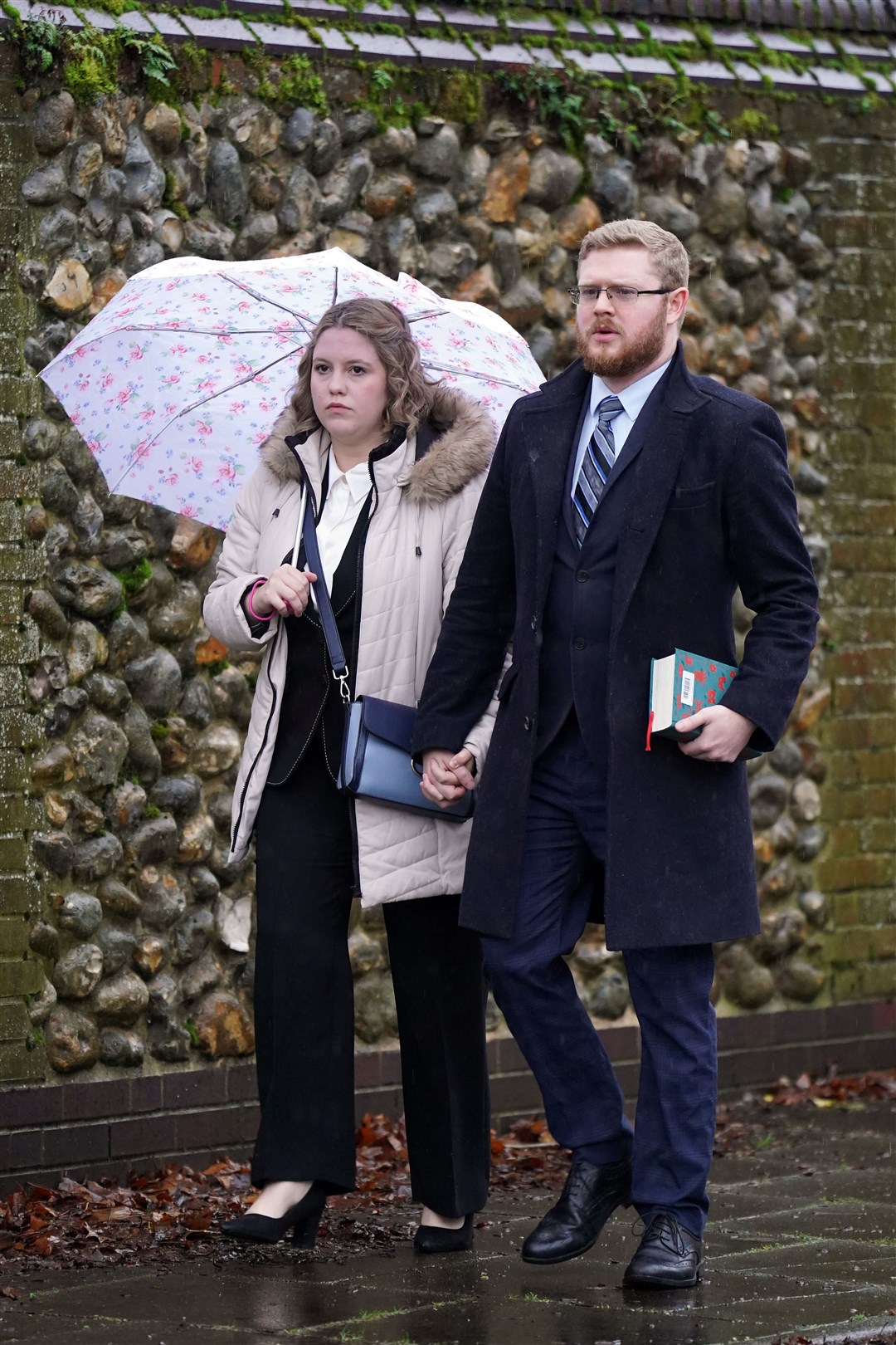 Airman first class Mikayla Hayes (left), who was cleared at Norwich Crown Court of causing the death of motorcyclist Matthew Day by careless driving (Joe Giddens/PA)