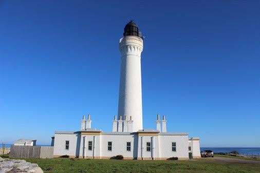 Covesea Lighthouse, near Lossiemouth.